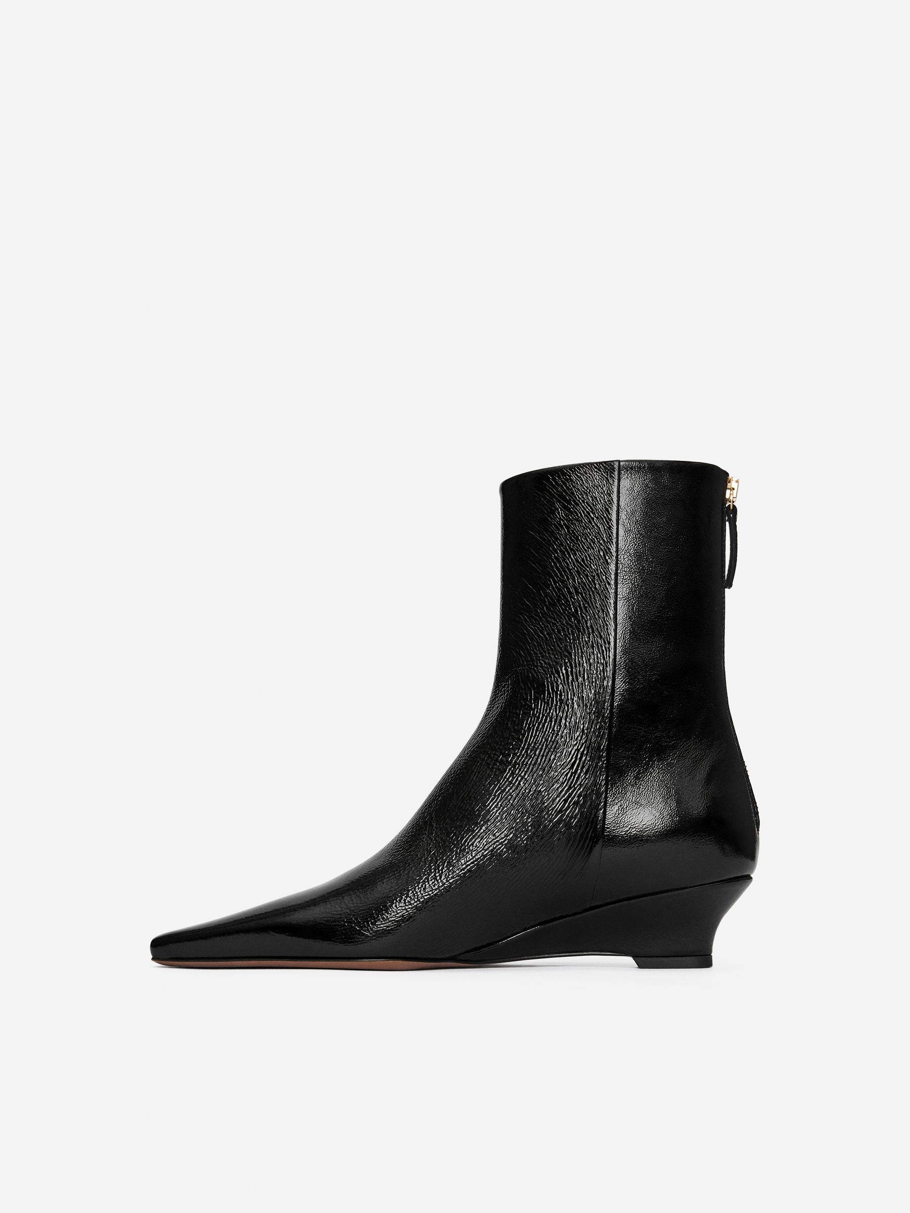Wedge Ankle Boots - Black - Women - StillMedia/DescriptiveStillLife - 2