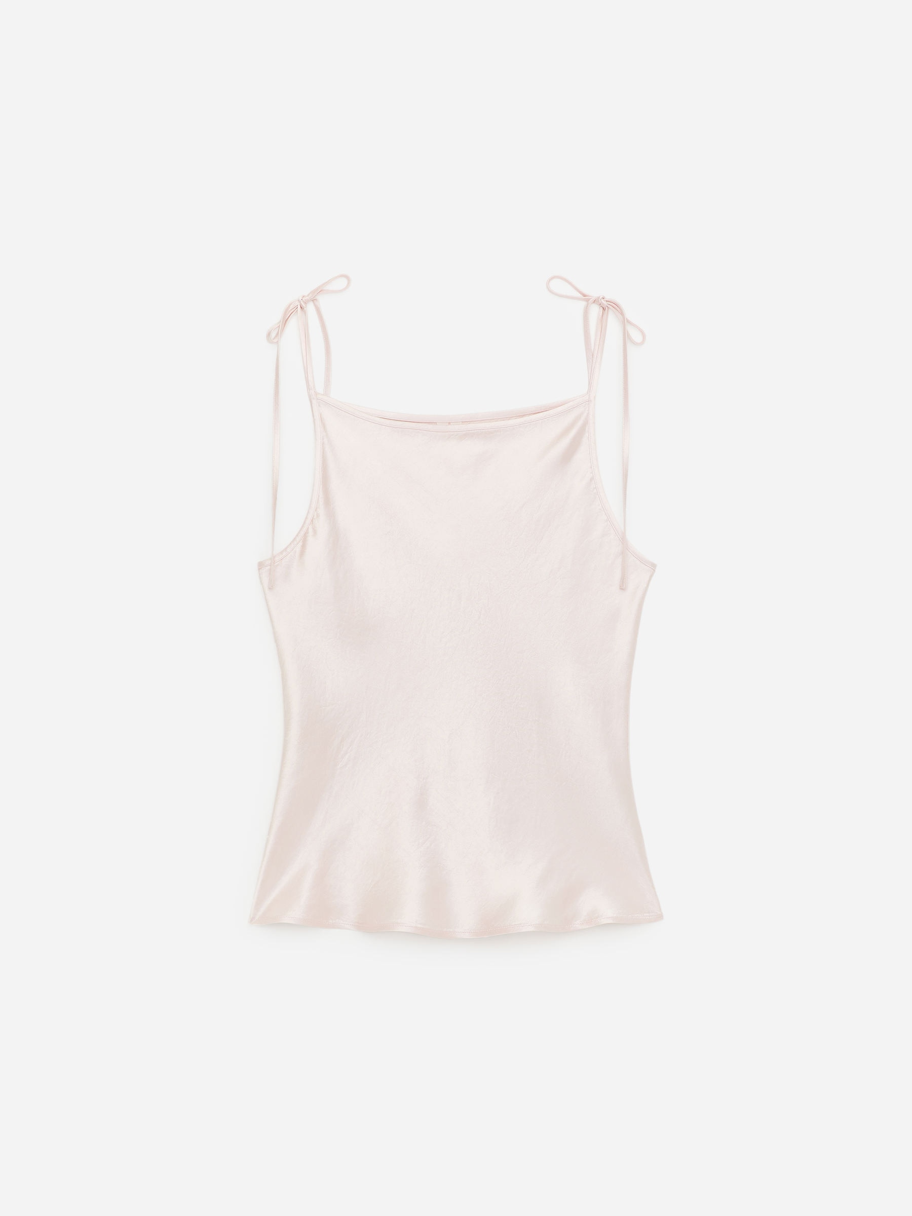 Satintop in Knitteroptik - Rosa - Regular Fit - Damen - StillMedia/DescriptiveStillLife - 1