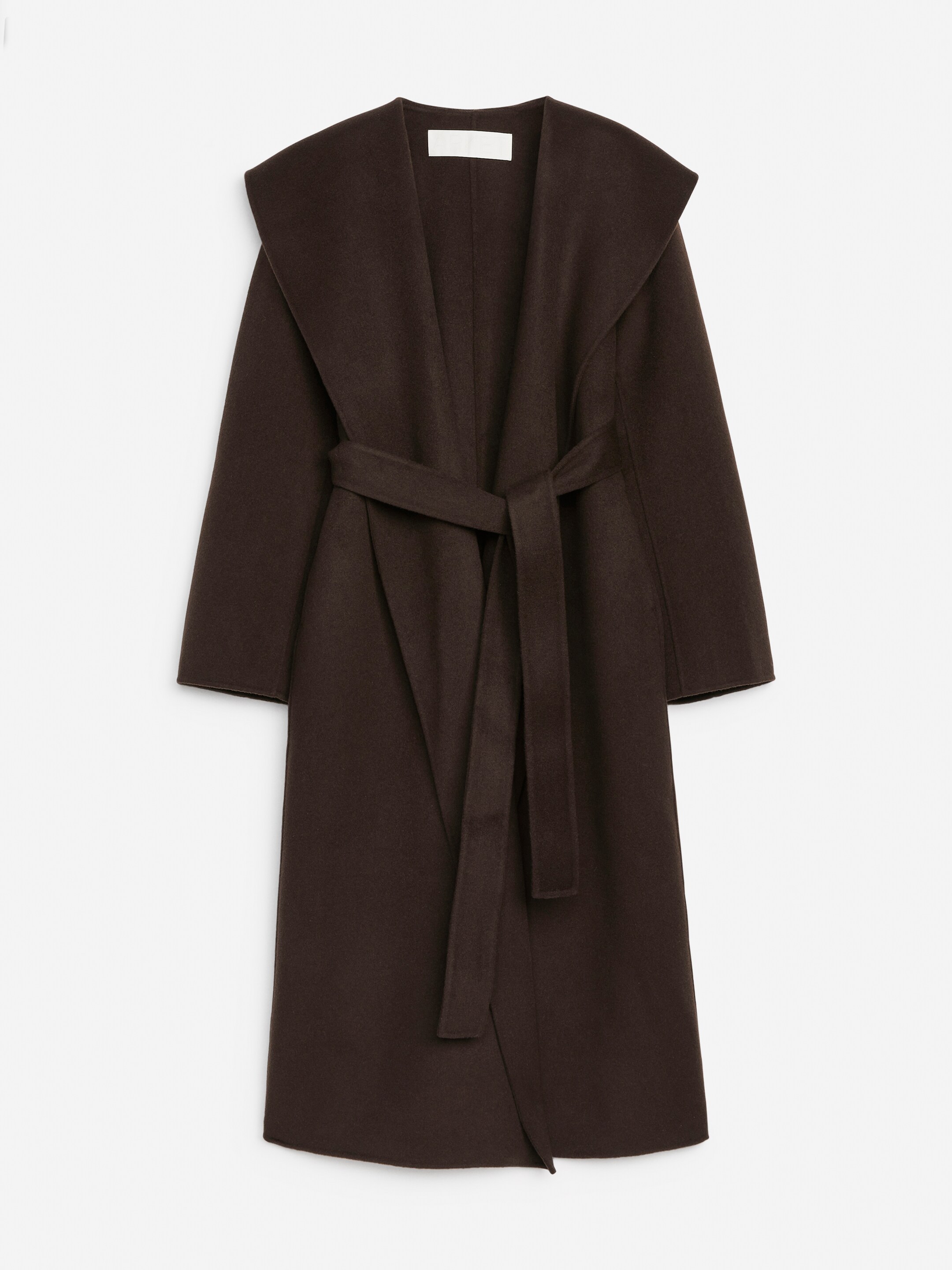 View larger image: Shawl-Collar Coat - Dark Brown - Ladies | H&M GB 1