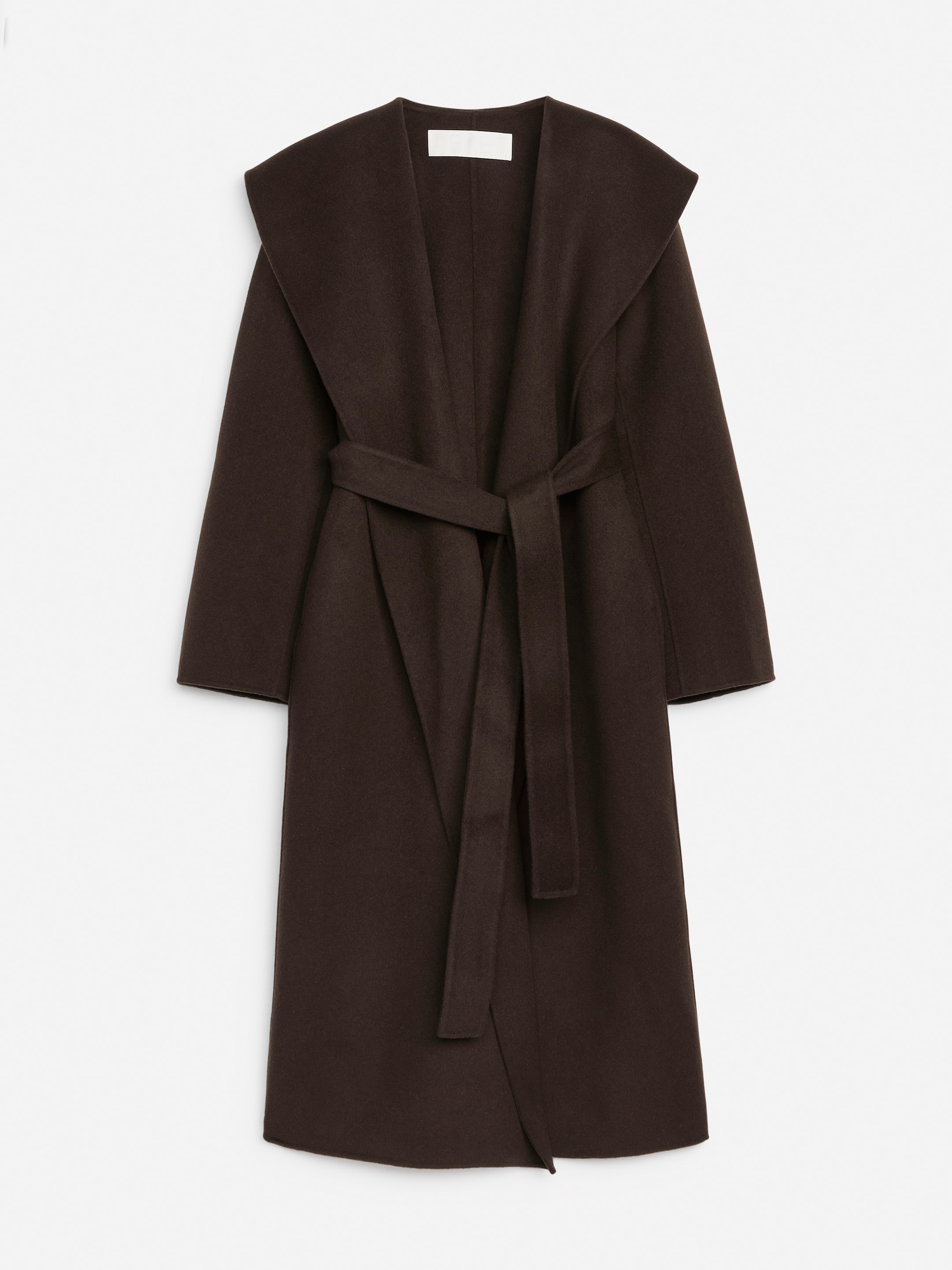 Größeres Bild ansehen: Mantel mit Schalkragen - Dunkelbraun - Ladies | H&M DE 1