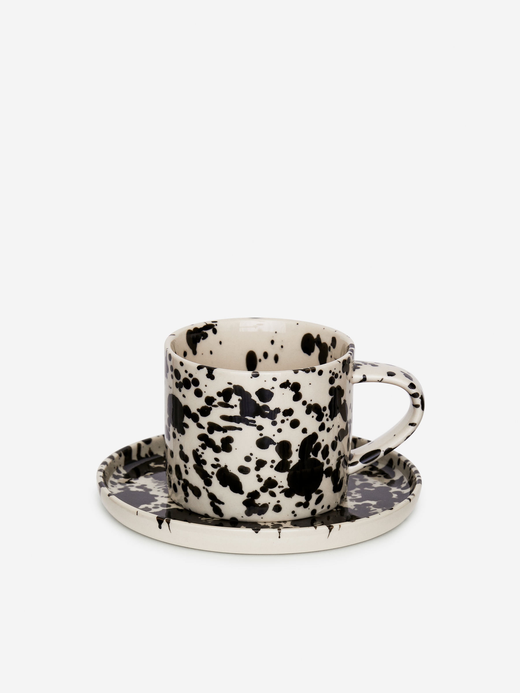 Kleiner Teller - Cremeweiß/Schwarz - Haushaltswaren - StillMedia/DescriptiveStillLife - 2