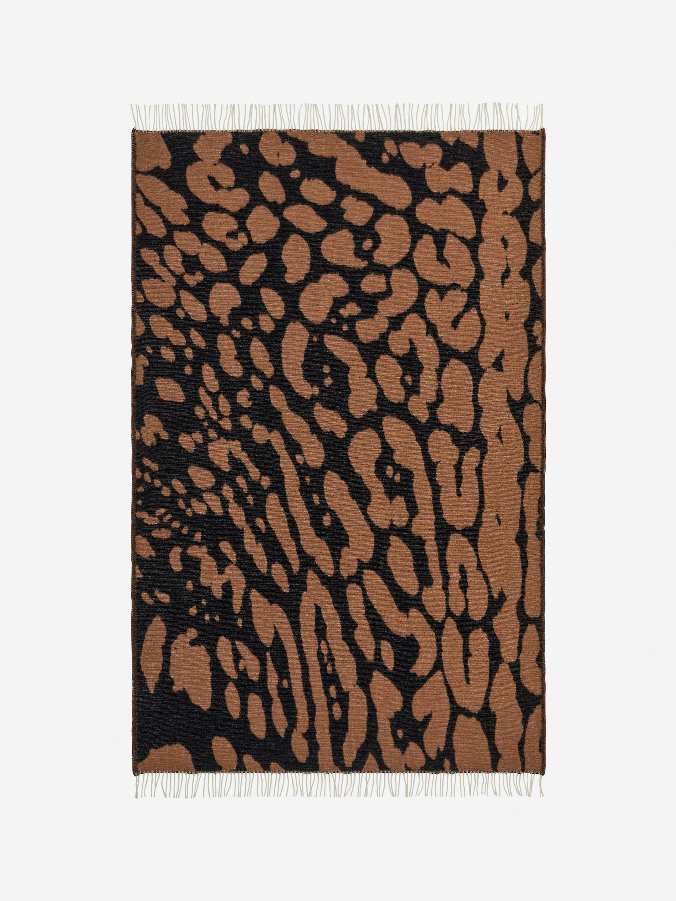 Klippan Wool Blanket - Black/Brown - homeware - StillMedia/DescriptiveStillLife - 2