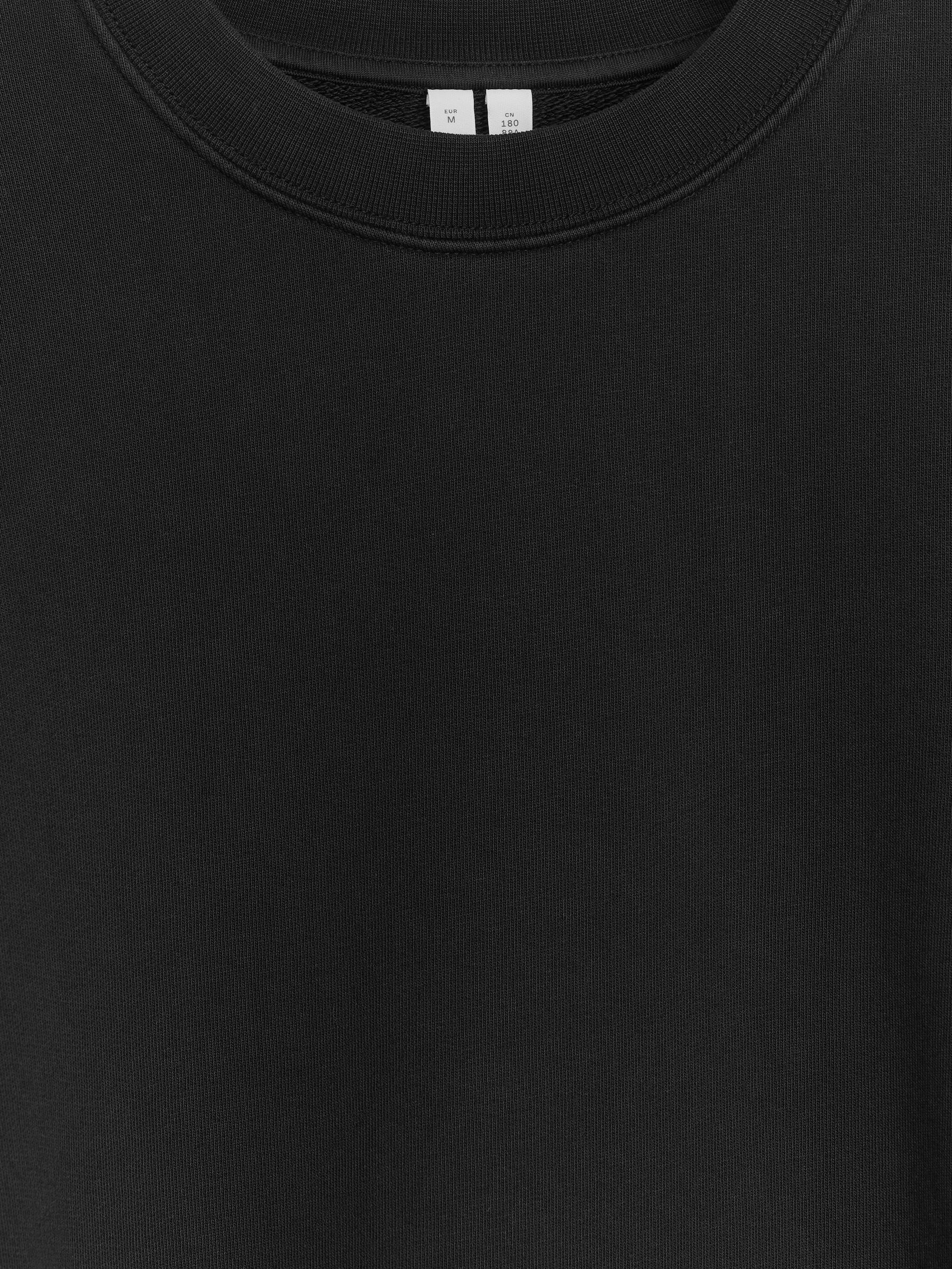 Legeres Sweatshirt - Mattschwarz - Relaxed Fit - Herren - StillMedia/DescriptiveDetail - 1