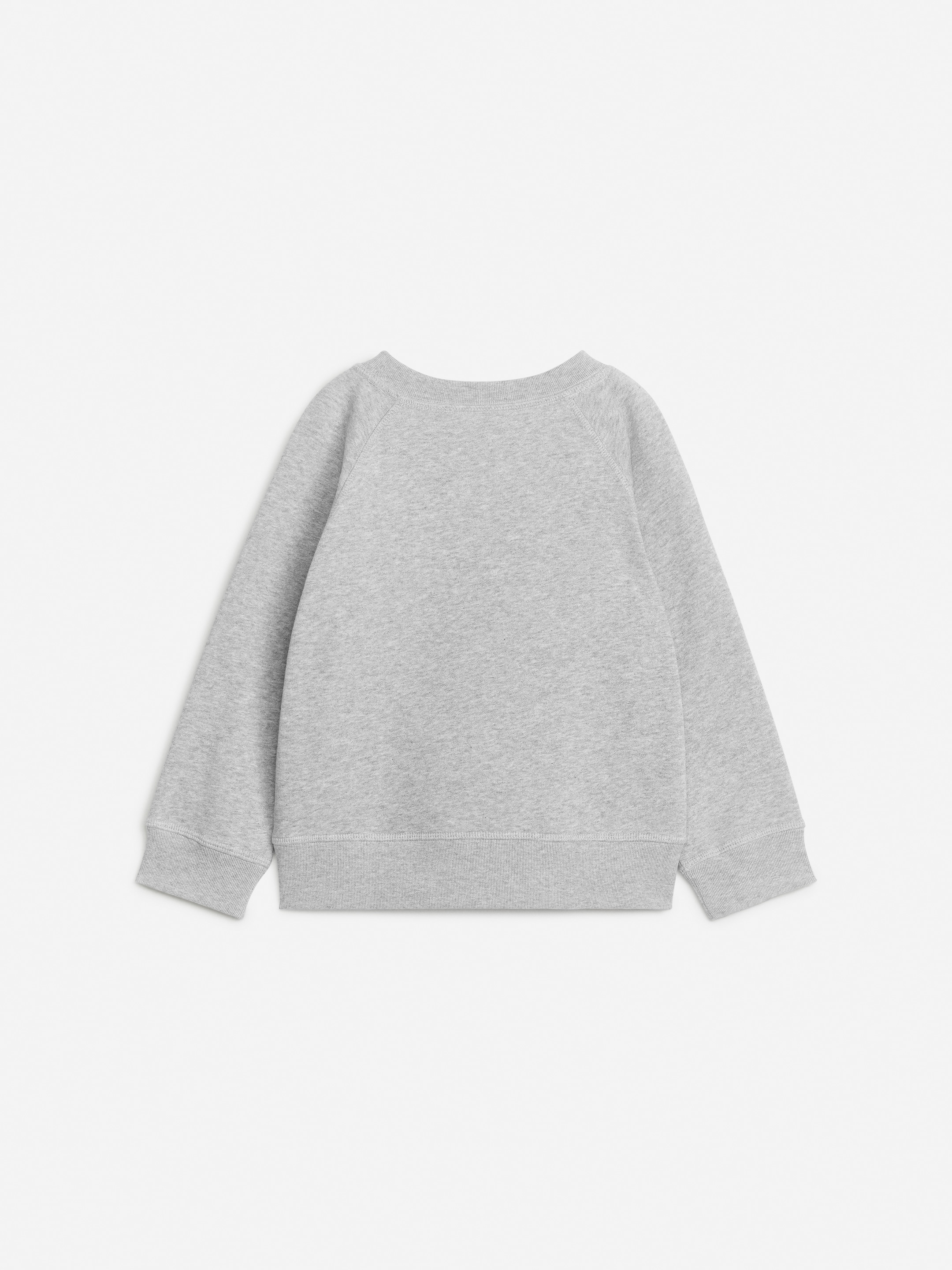 Visa större bild: Sweatshirt i bomull - Gråmelerad - BARN | H&M SE 2