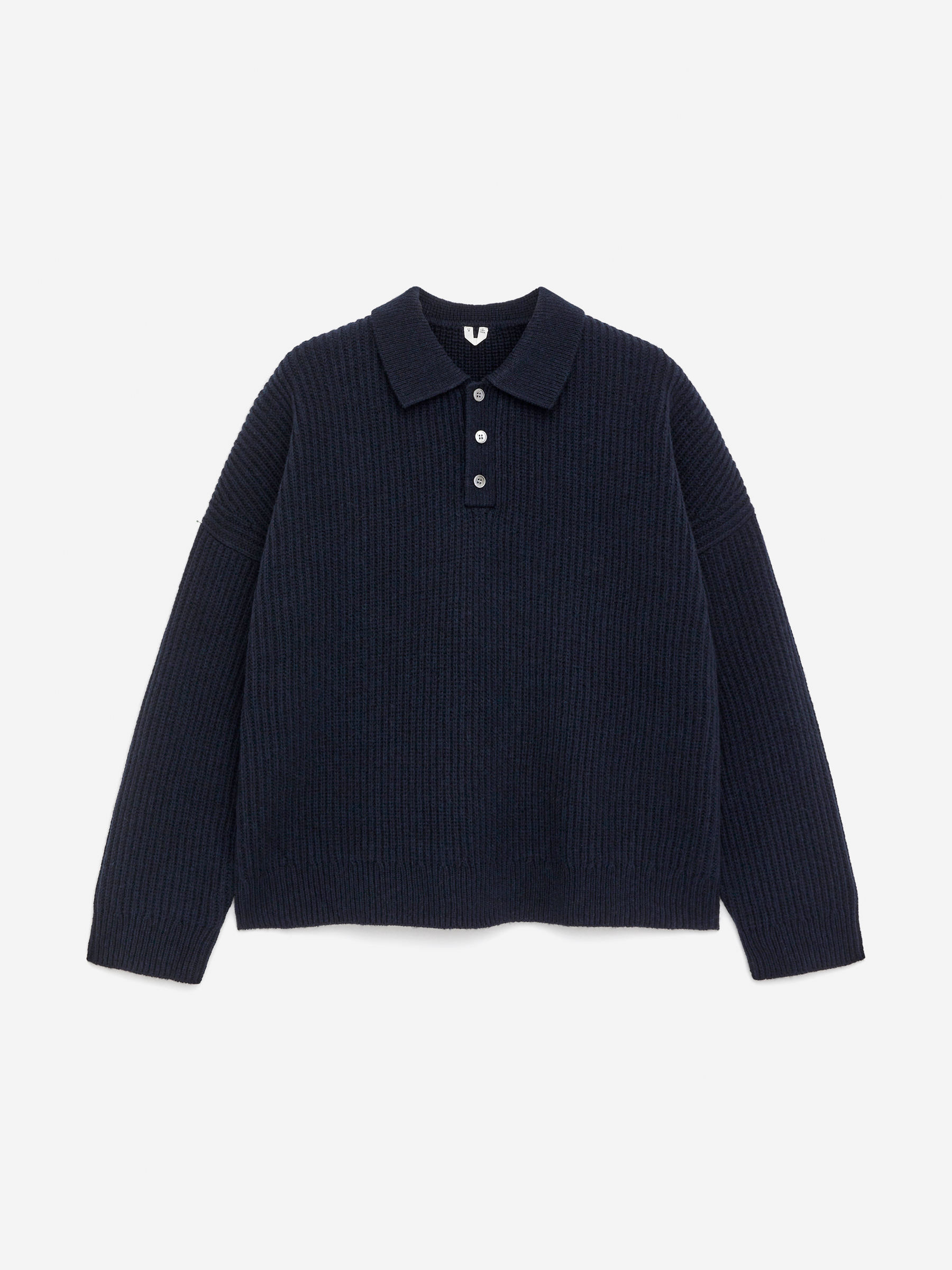 Wool Polo Jumper-#272930-16994