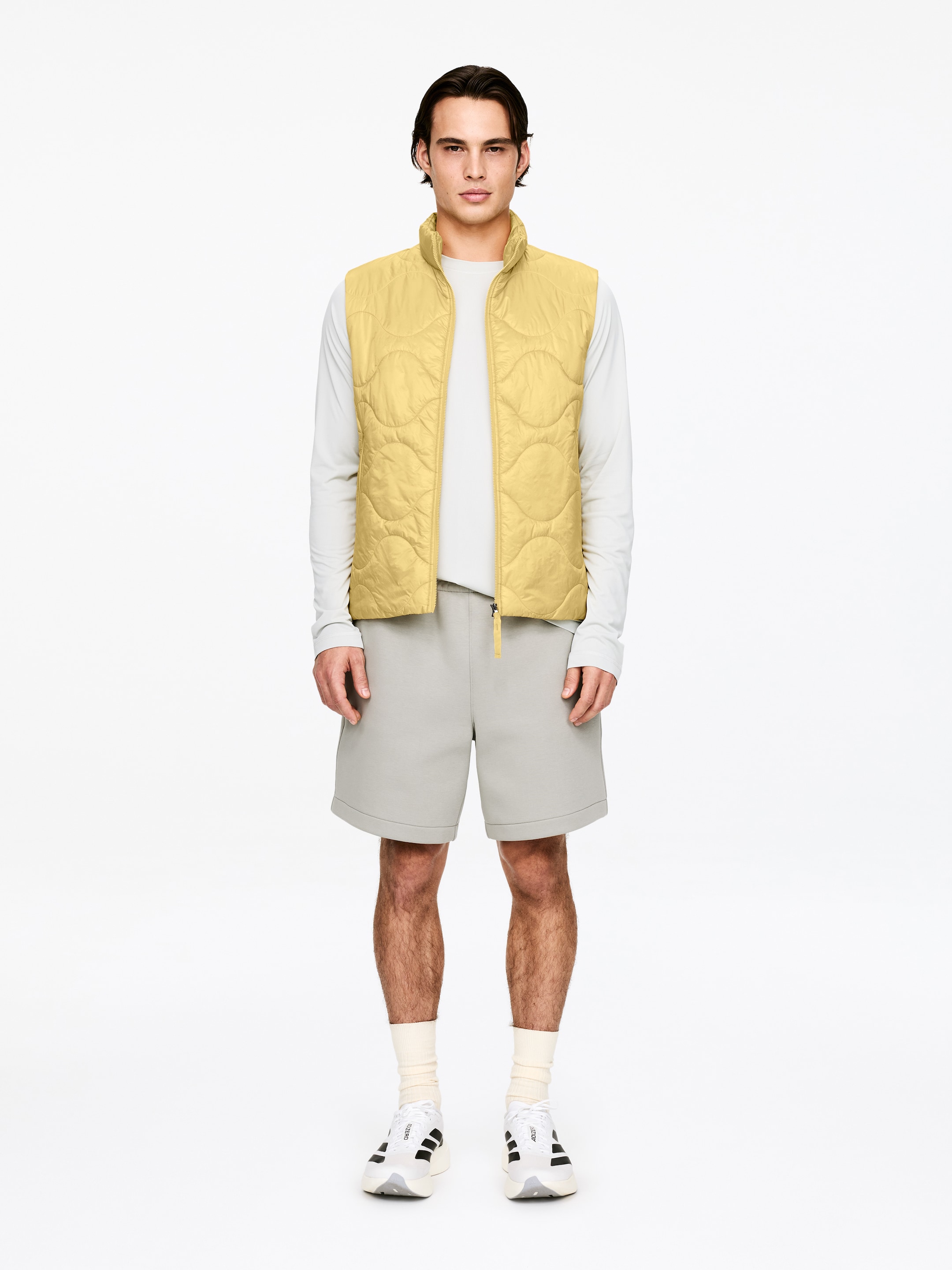 ARKET ACTIVE Steppweste - Gelb - Regular Fit - Herren - StillMedia/Lookbook - 3