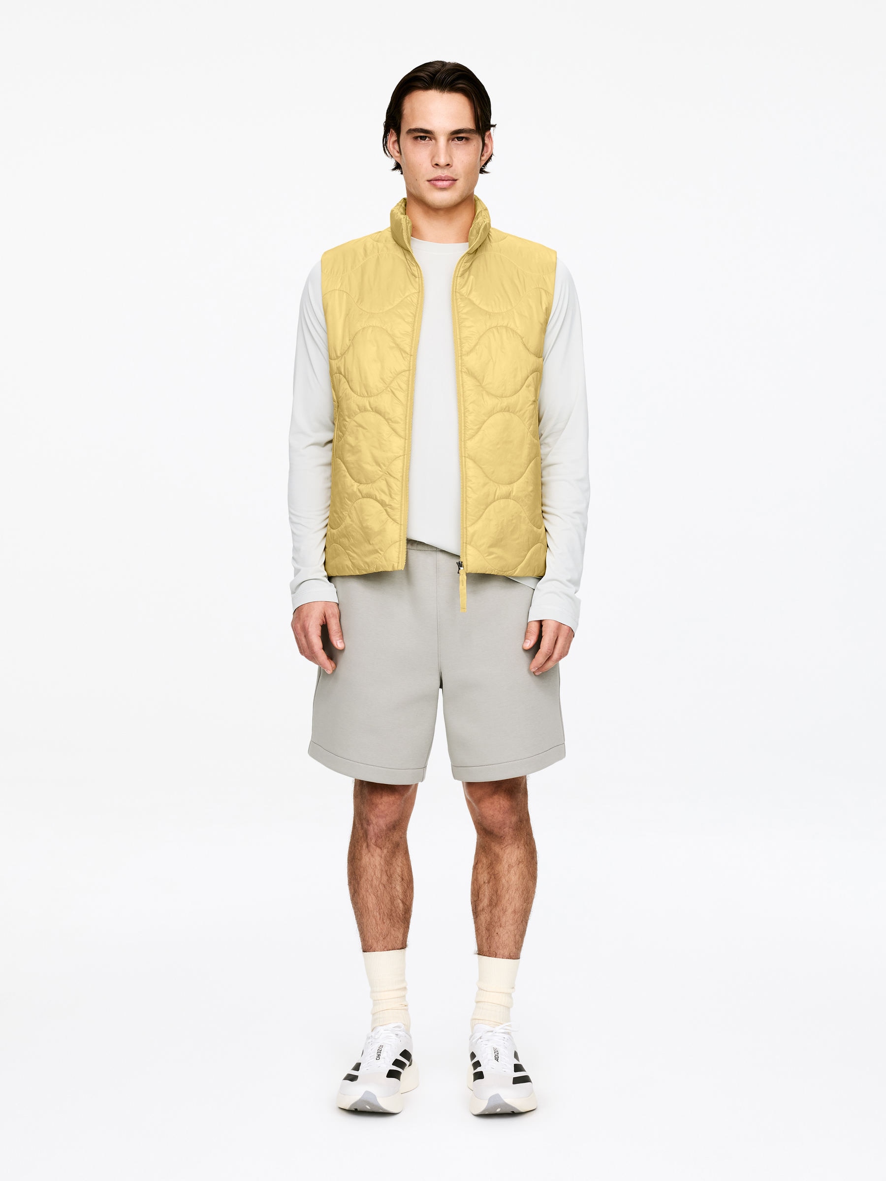 Padded Vest-#D8C988-17635