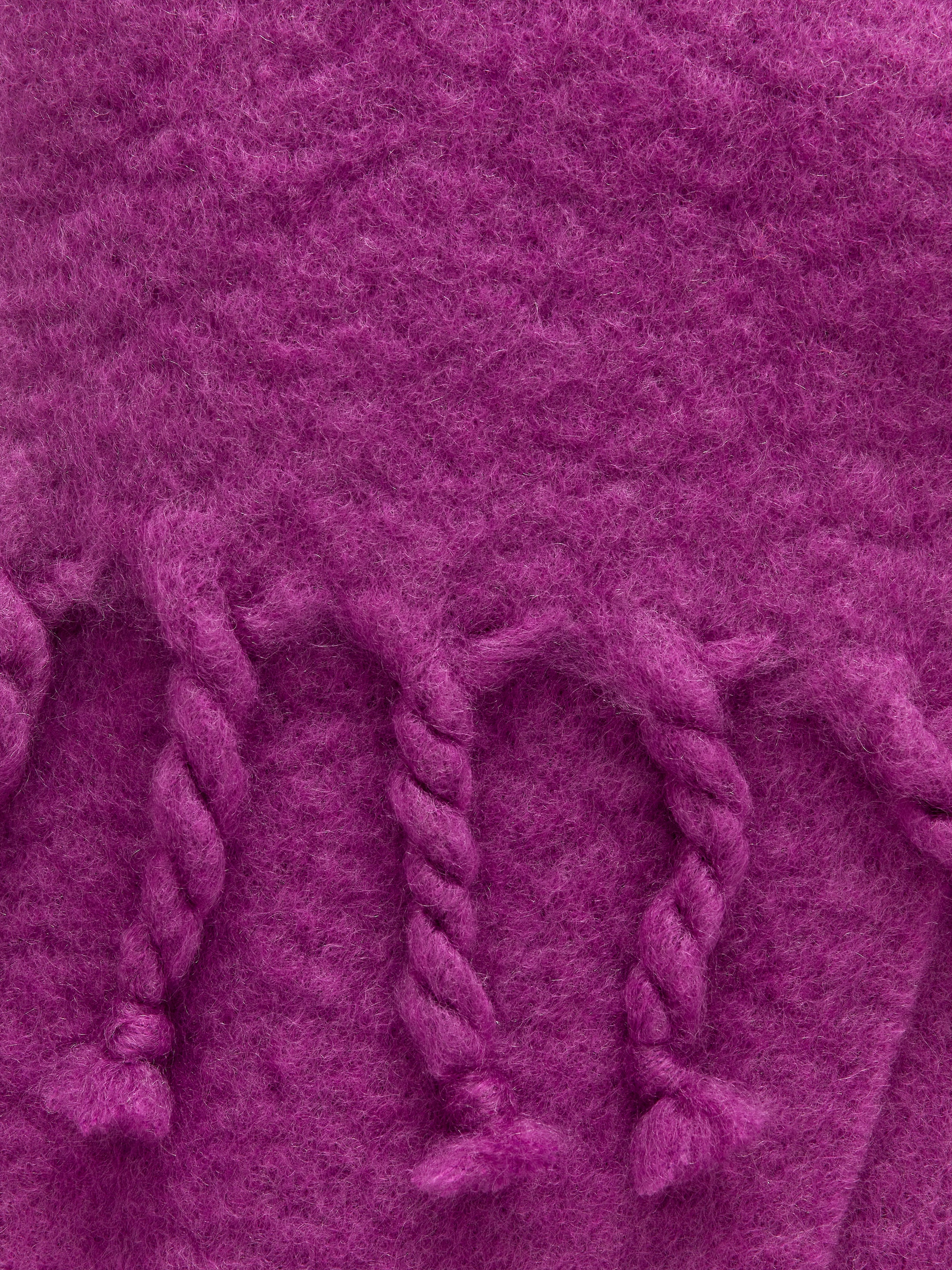 Grösseres Bild ansehen: Schal aus Mohairwolle und Wolle - Lila - DAMEN | H&M CH 4