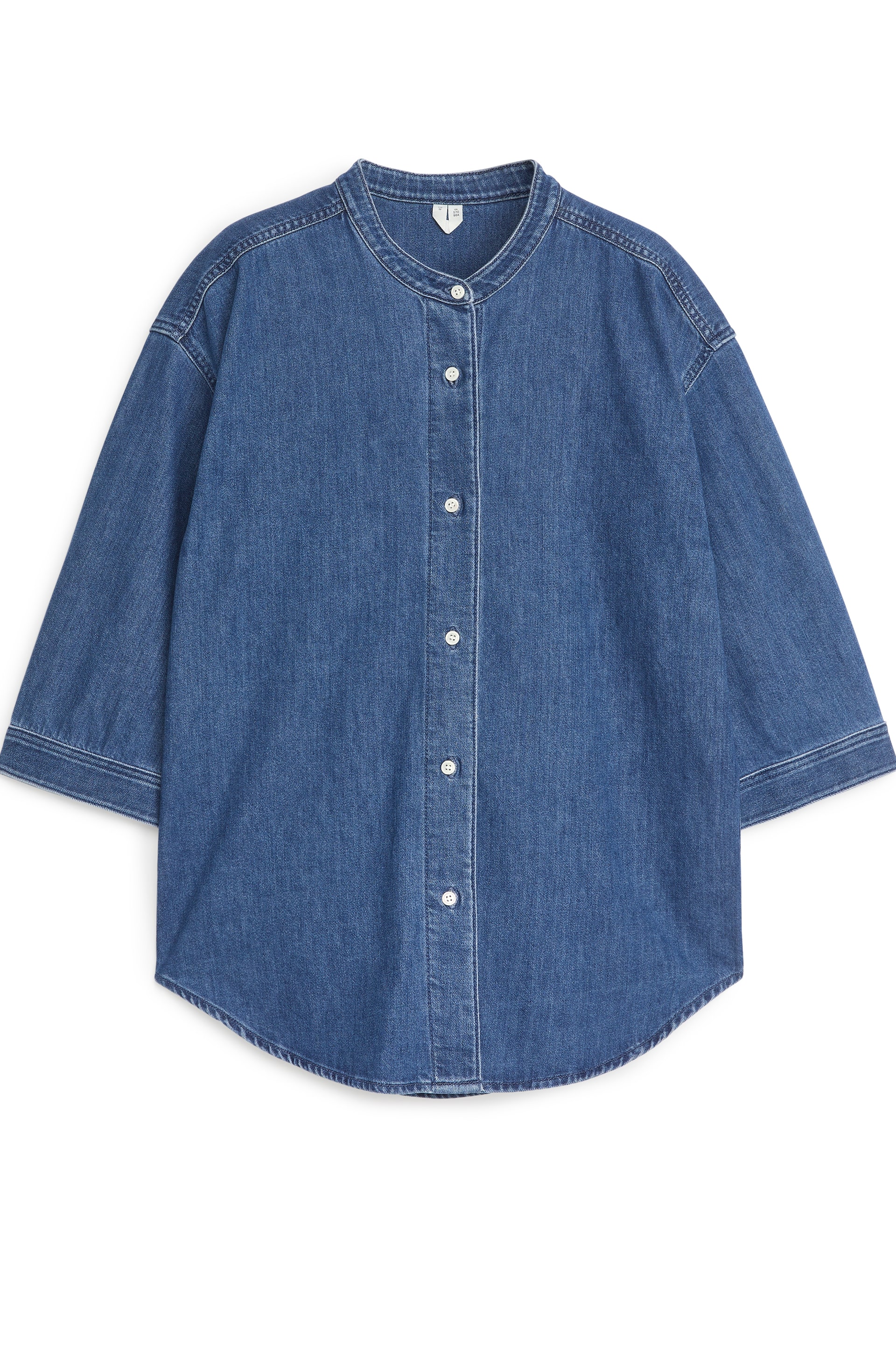 Grotere afbeelding bekijken: Denim overhemd - Gewassen blauw - DAMES | H&M NL 1