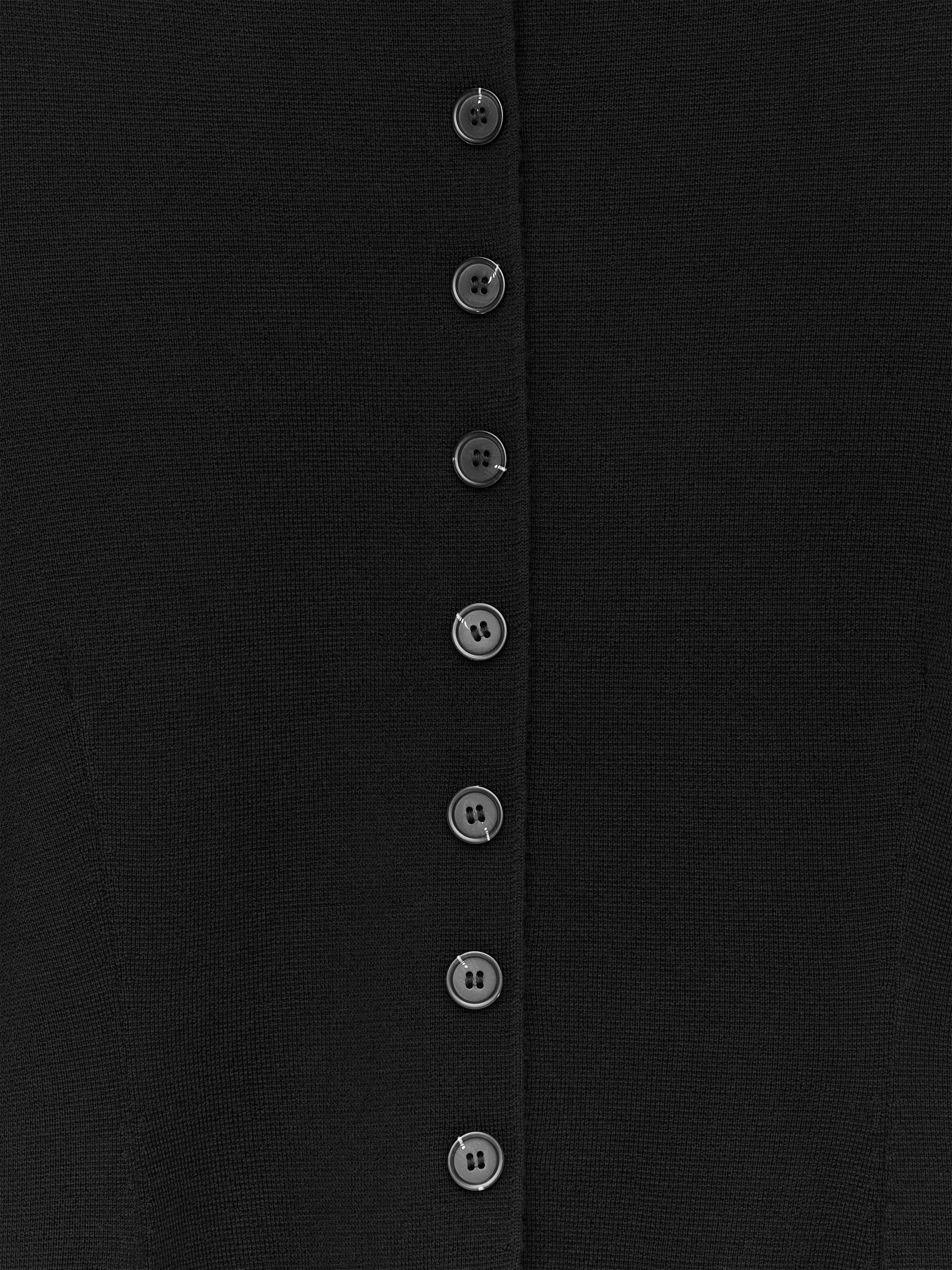 Gilet en laine mérinos - Noir - Slim fit - Femme - StillMedia/DescriptiveDetail - 2