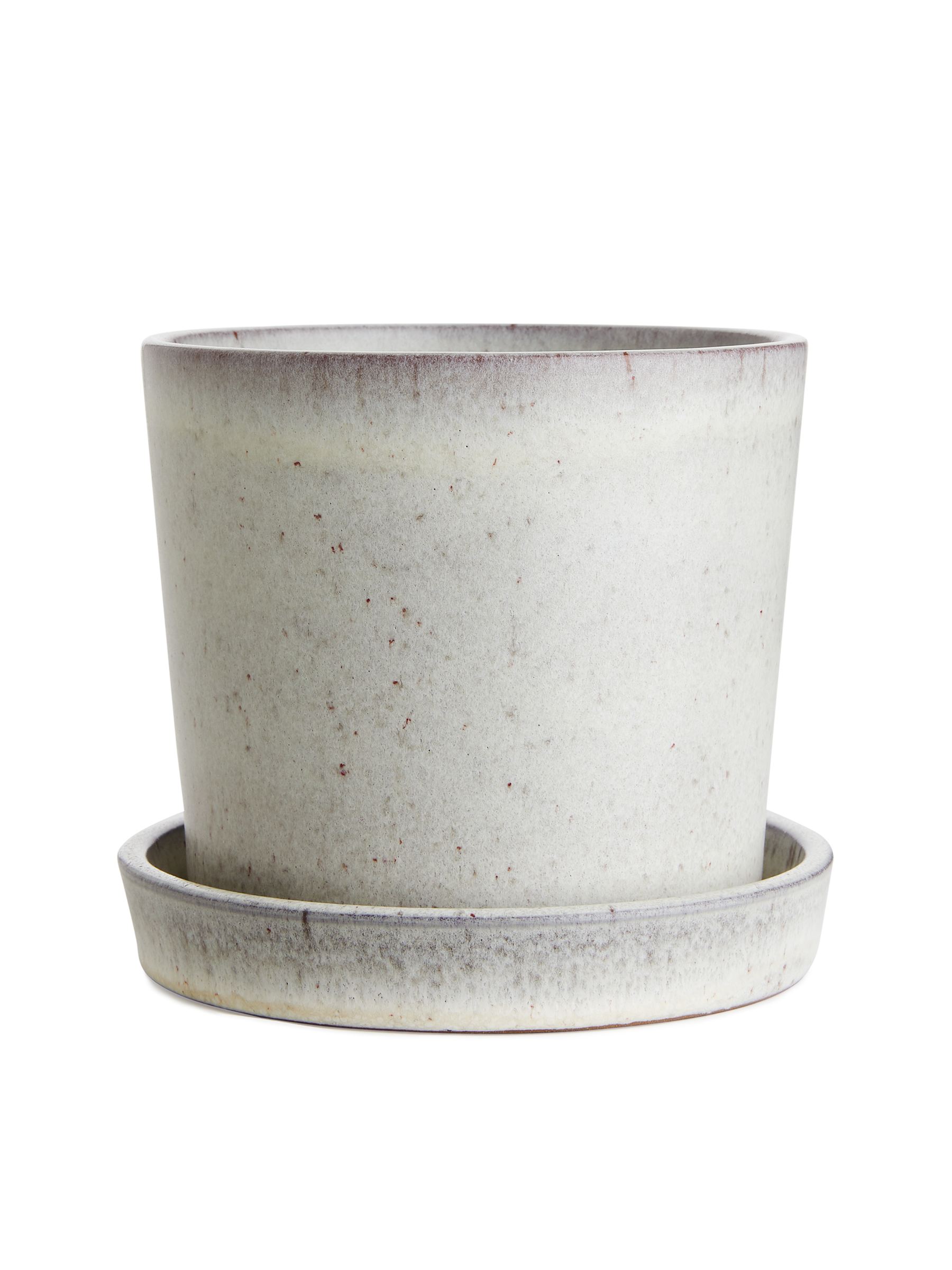 Blumentopf aus Terrakotta, 12 cm - Off-White - Haushaltswaren - StillMedia/DescriptiveStillLife - 1