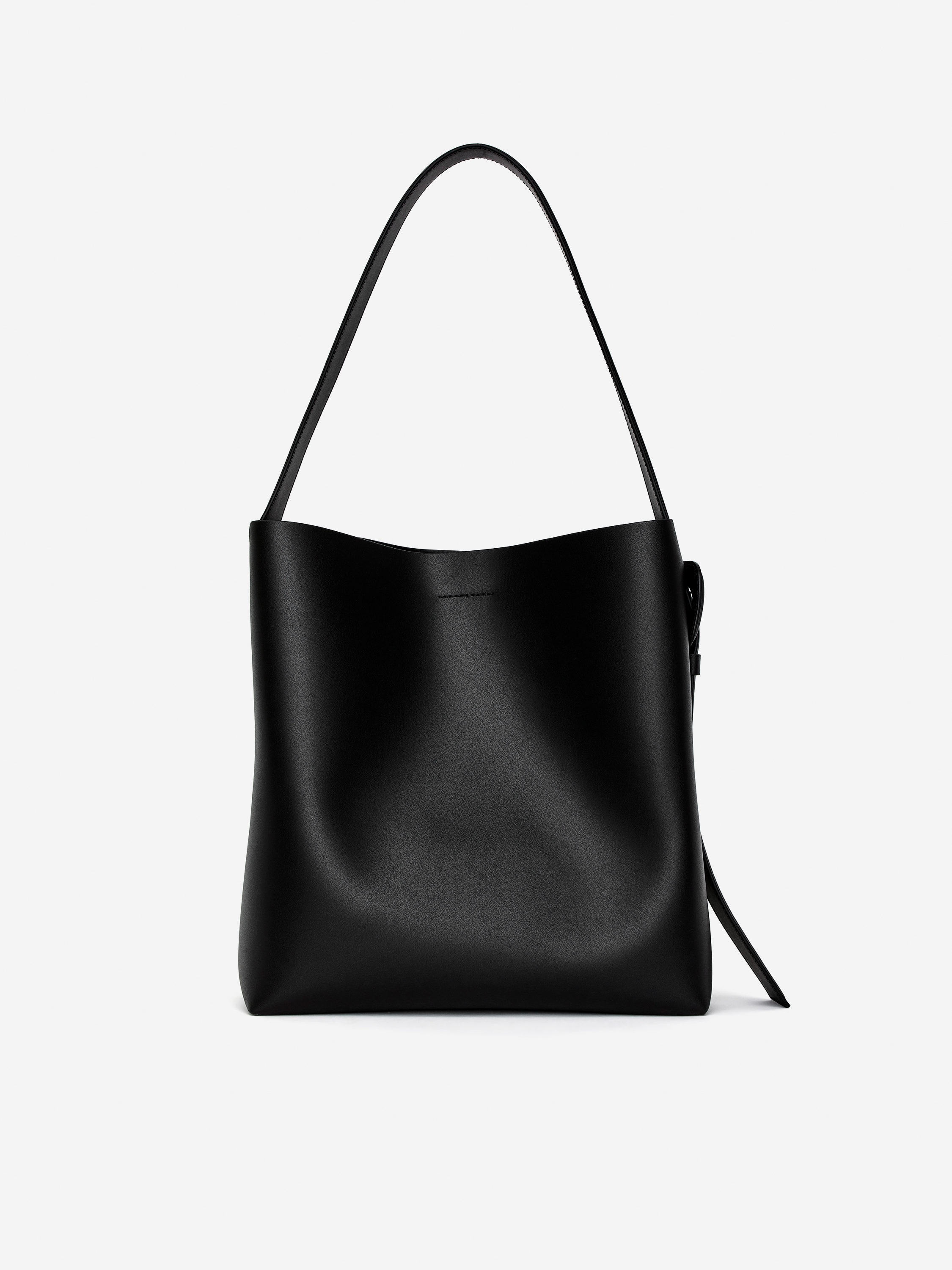 ARKET レザートート Tote Bag – Black – Women – ARKET WW
