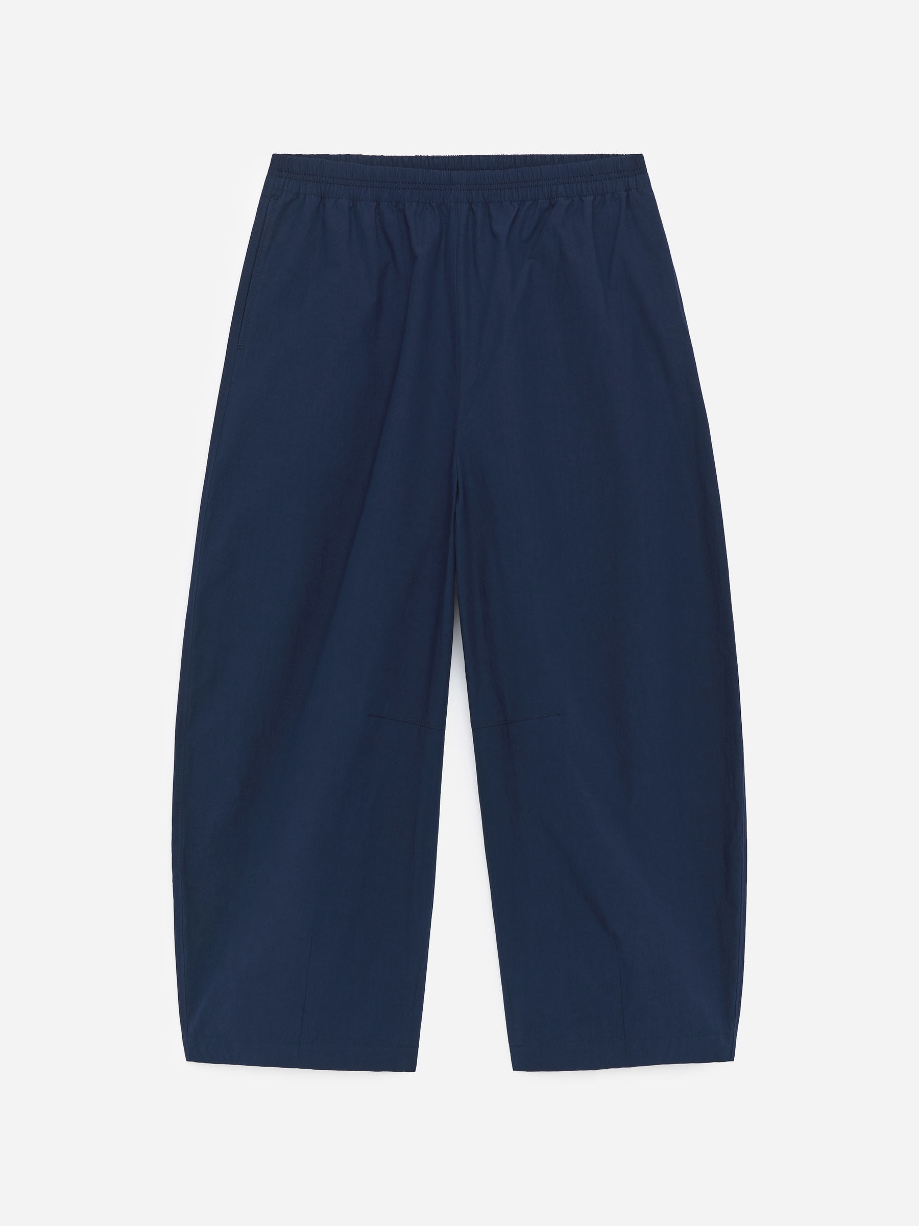 Bawełniane spodnie z nogawkami barrel-#21273C-18117