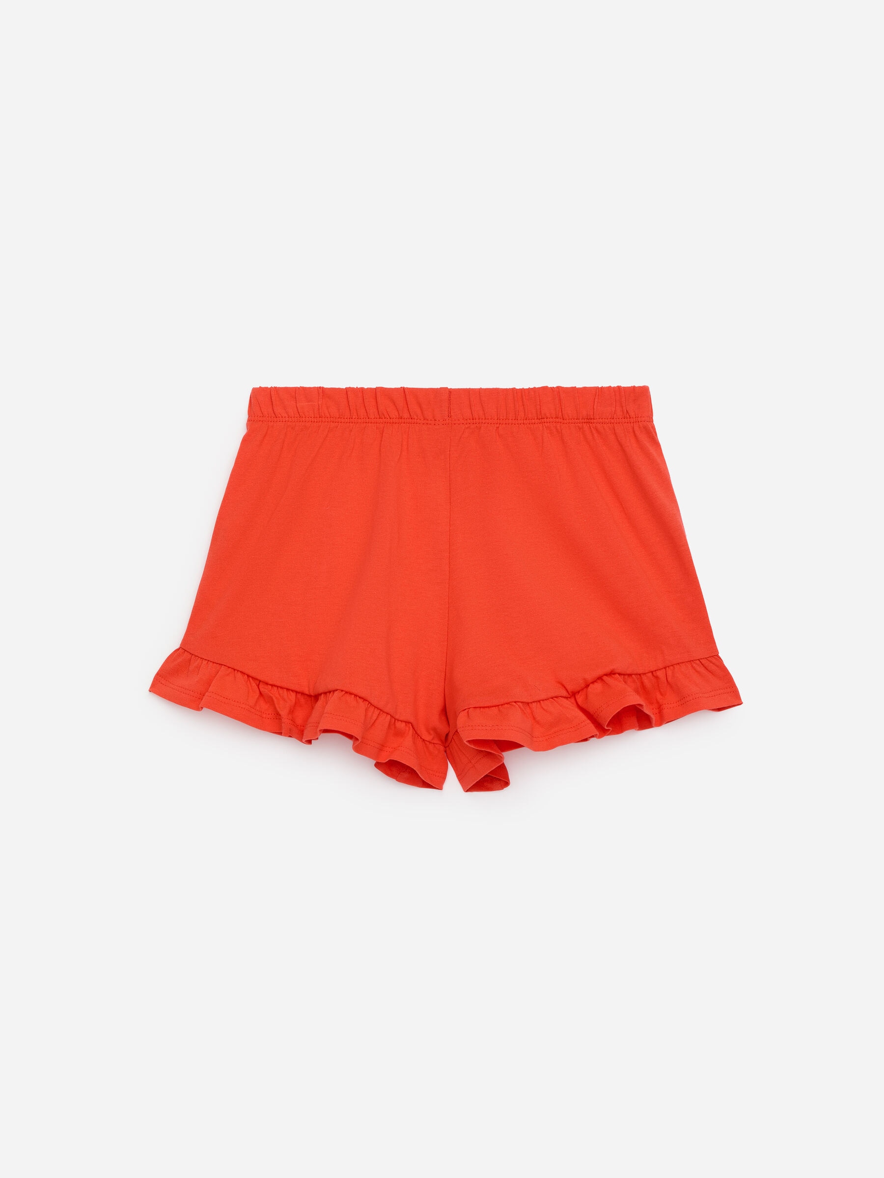 Lockere Shorts mit Rüschen - Rot - Regular Fit - Kinder - StillMedia/DescriptiveStillLife - 2