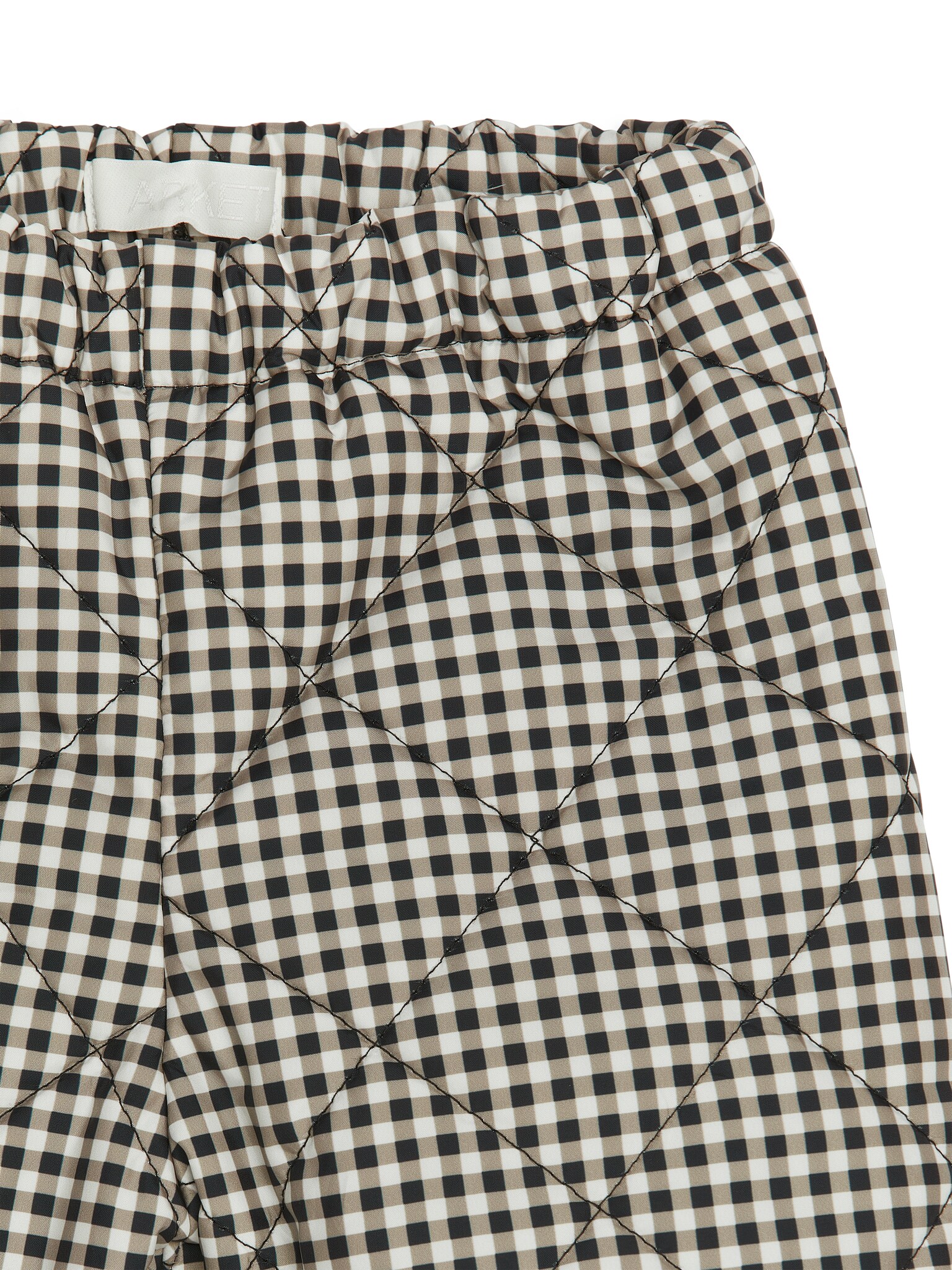 Wattierte Outdoor-Hose - Weiß/Schwarz - 3