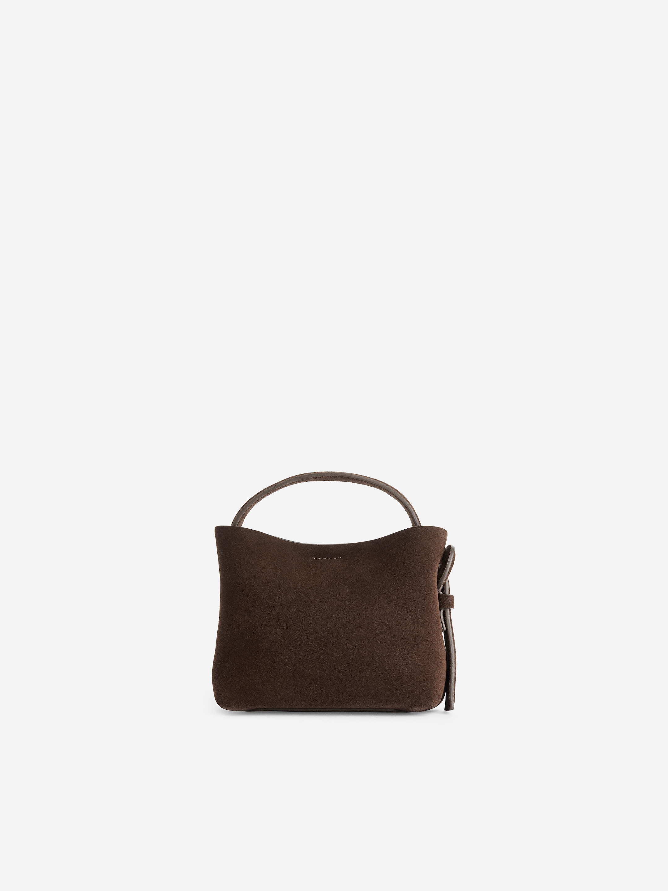 Borsa a tracolla in pelle scamosciata - Marrone - Women - StillMedia/DescriptiveStillLife - 2