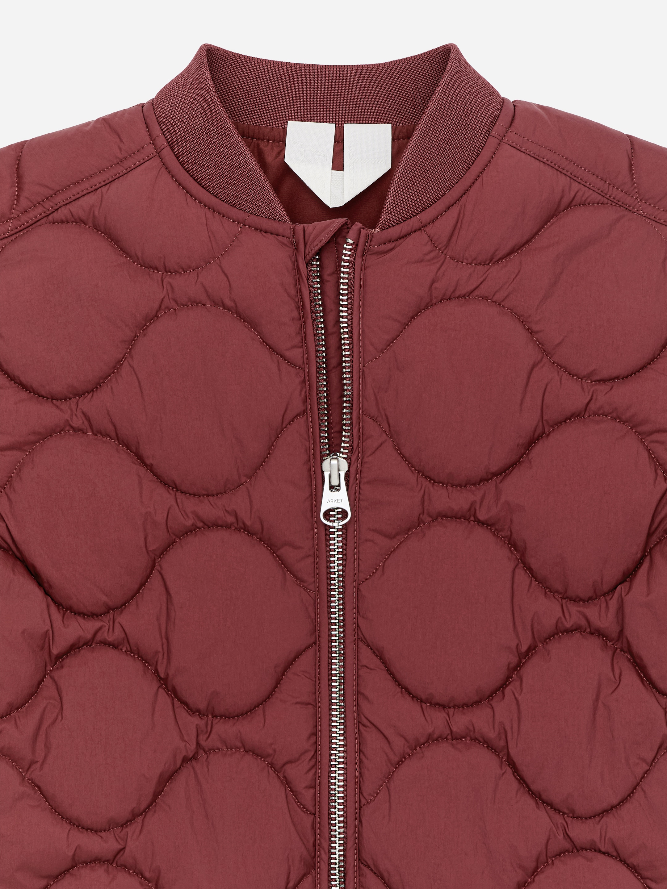 Veste matelassée - Rouge foncé - Regular fit - Enfant - StillMedia/DescriptiveStillLife - 1