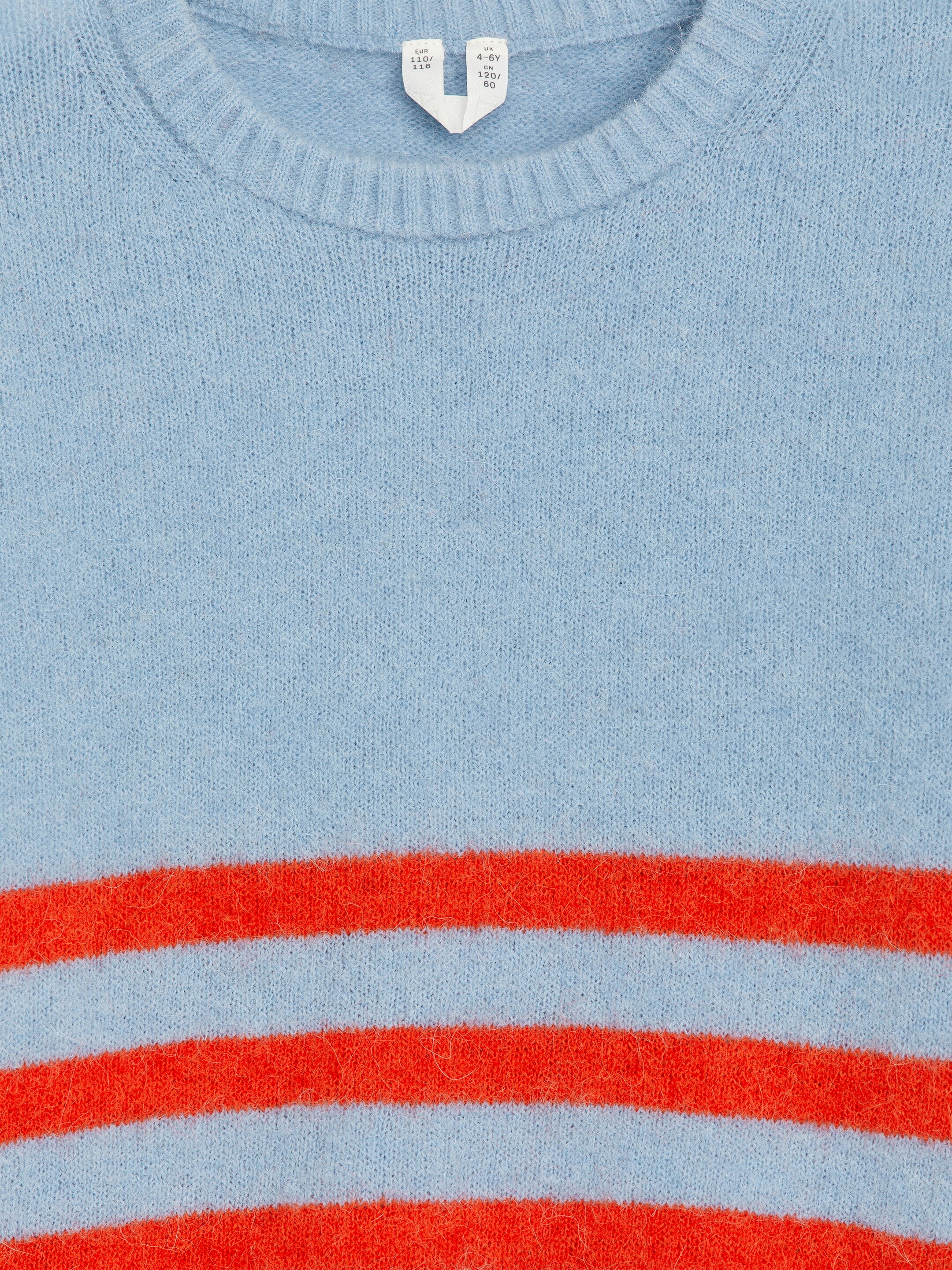 Grösseres Bild ansehen: Pullover aus Alpakawolle und Wolle - Hellblau/Rot - KINDER | H&M CH 3