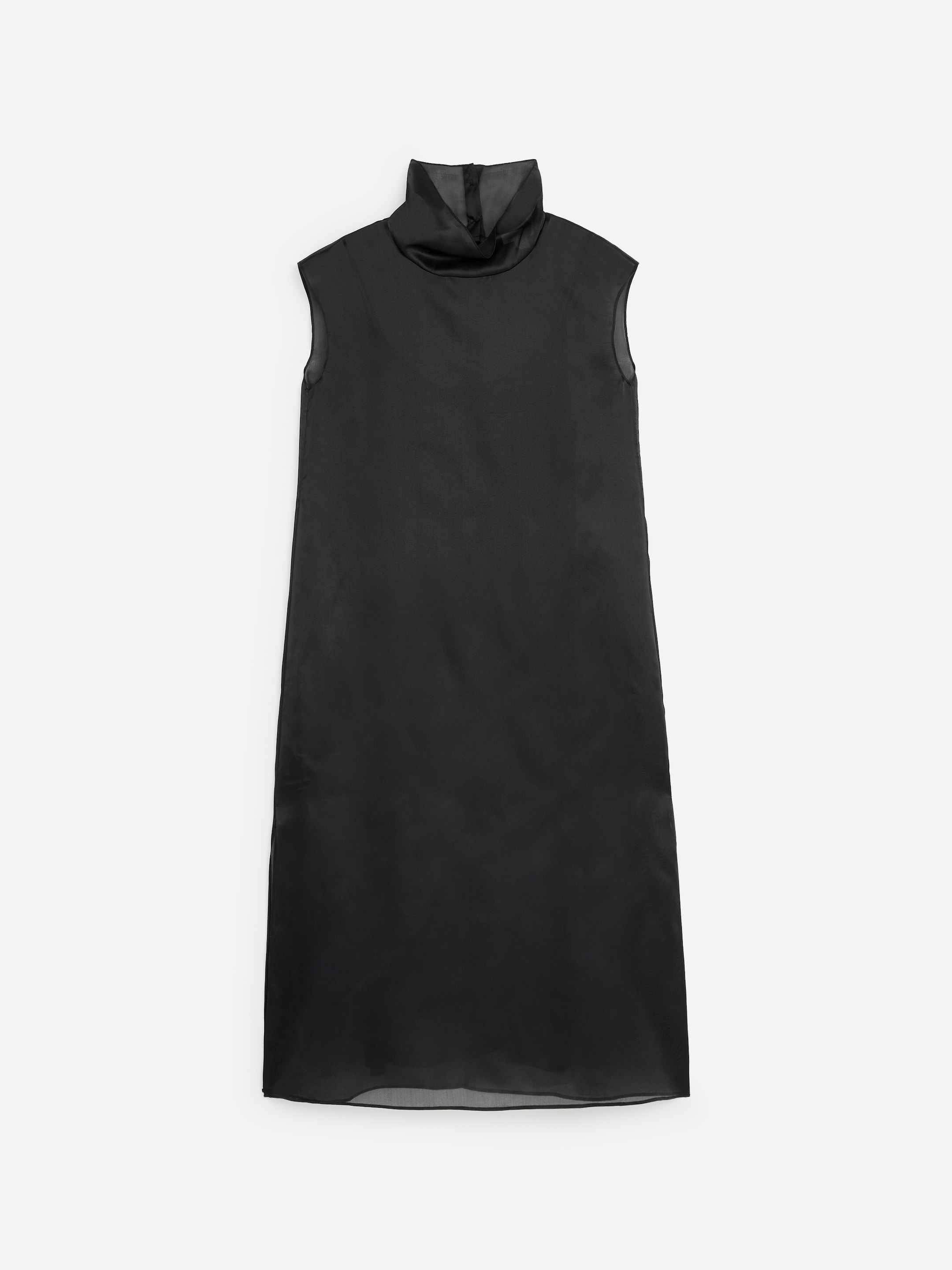 Silk Organza Dress - Black - Regular fit - women - StillMedia/DescriptiveStillLife - 1