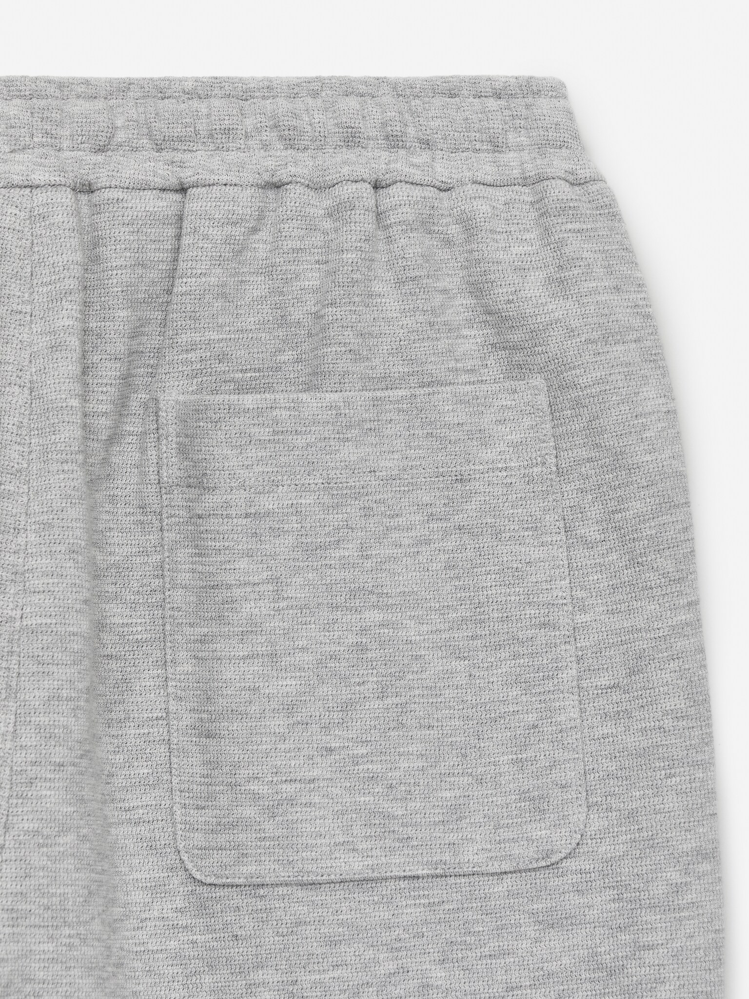 Pantalon de survêtement texturé - Gris chiné - 2