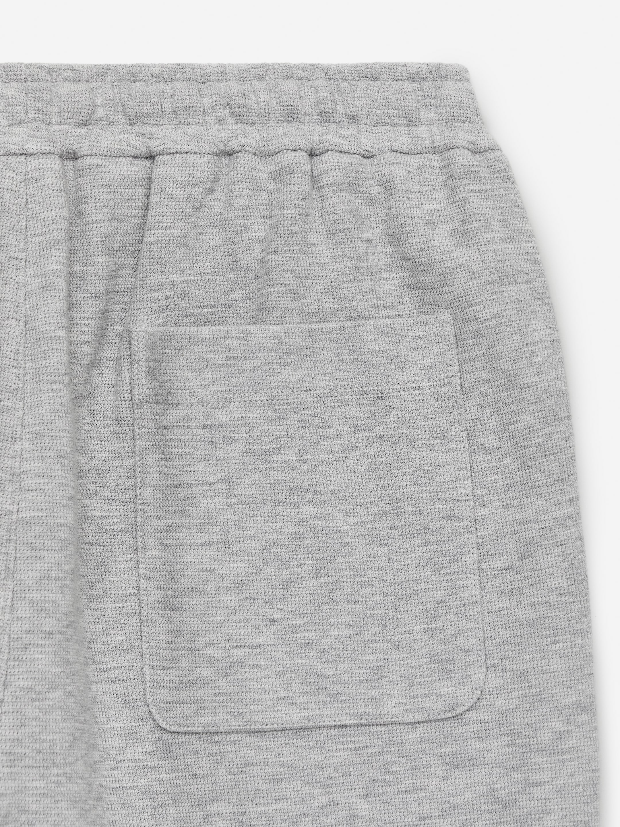 Strukturierte Jogginghose - Grey Melange - Loose Fit - Men - StillMedia/DescriptiveDetail - 2