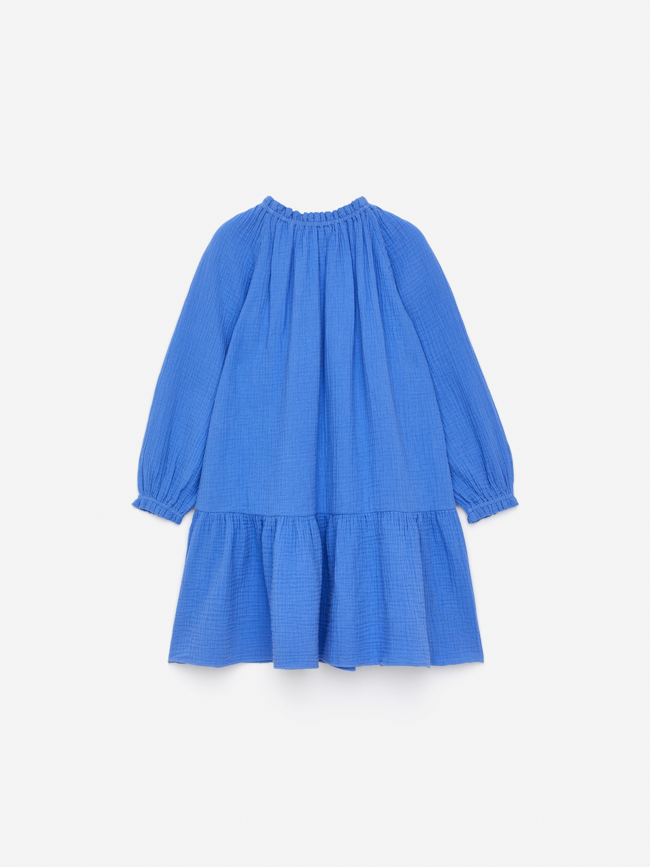 Klänning i muslin - Blå - Loose fit - Children - StillMedia/DescriptiveStillLife - 1
