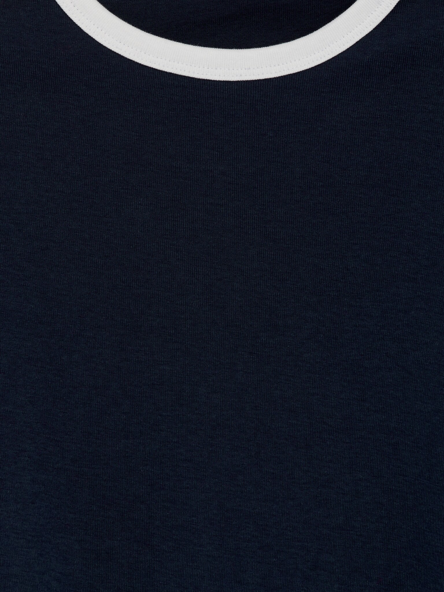 T-shirt a coste - Blu scuro/Bianco/Verde - 4