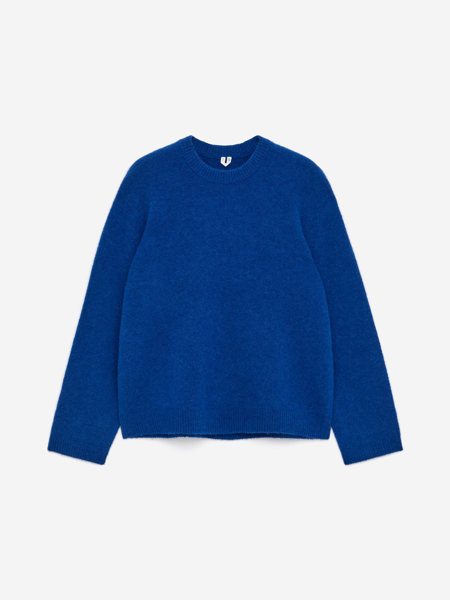 Alpaca-Wool Blend Jumper-#3E4D7D-15910