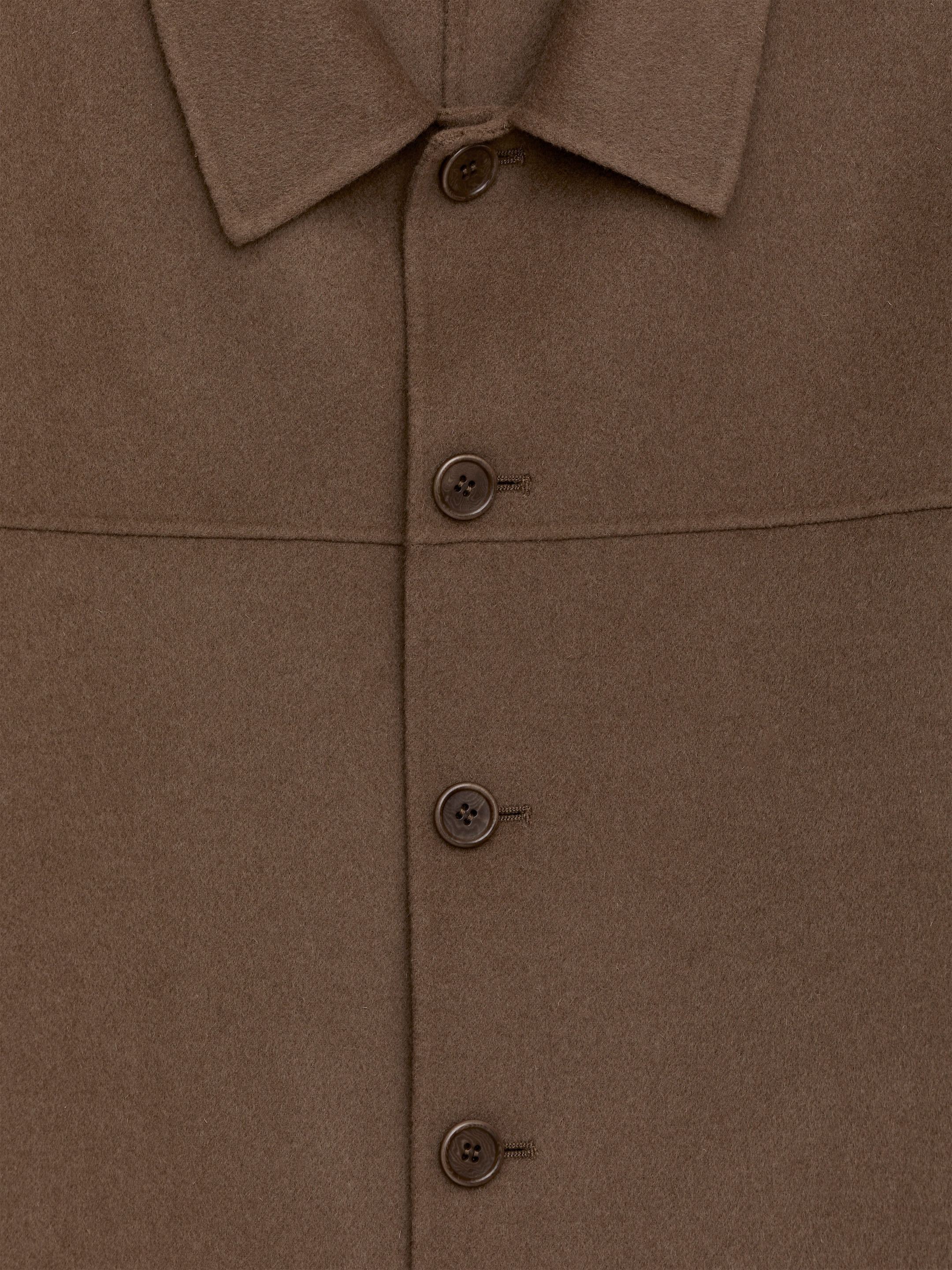 Größeres Bild ansehen: Doubleface-Jacke aus Wollmischung - Dunkelbeige - Men | H&M DE 7