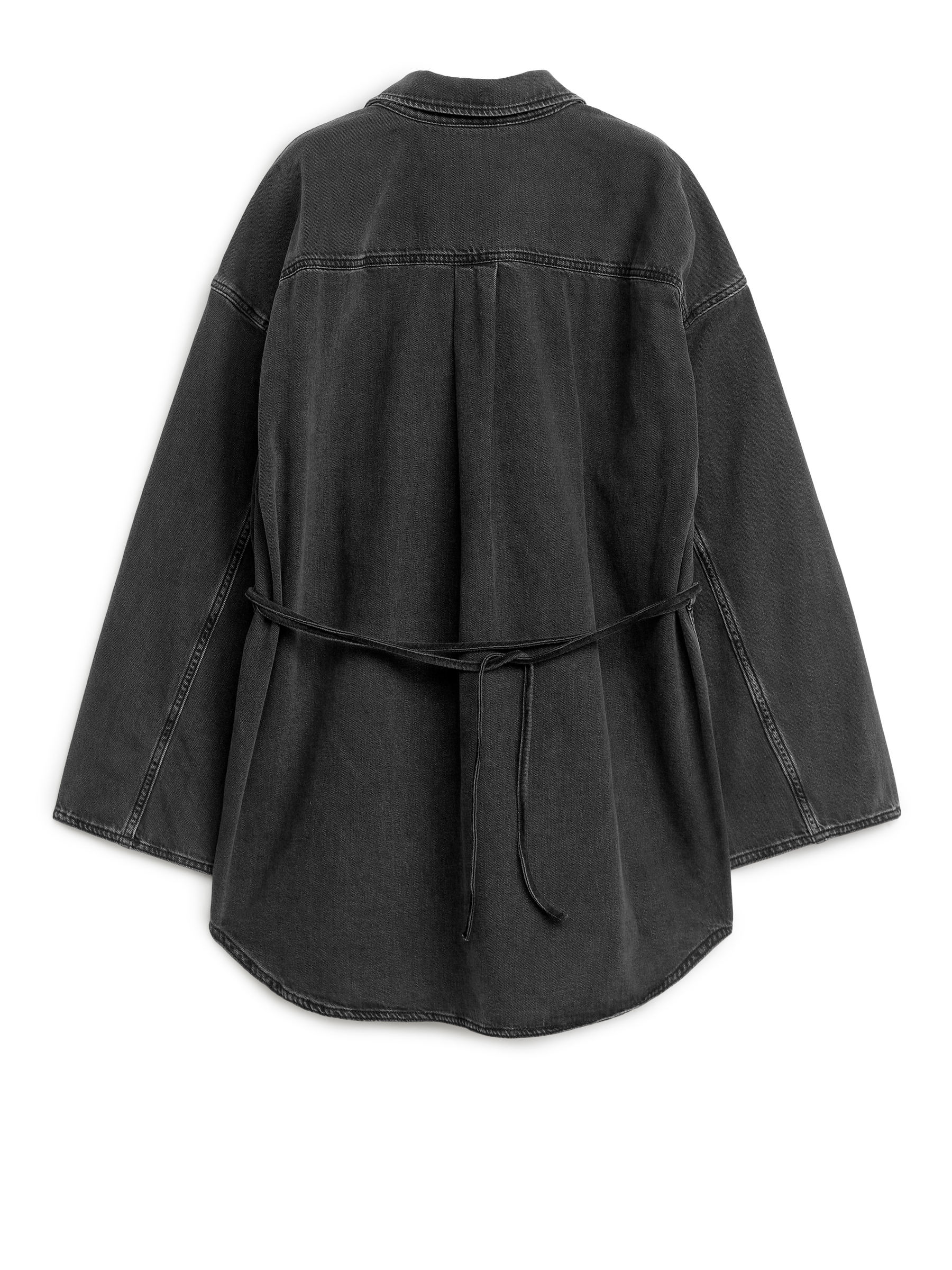 Denimtunika - Verwaschenes Schwarz - Relaxed Fit - Damen - StillMedia/DescriptiveStillLife - 1