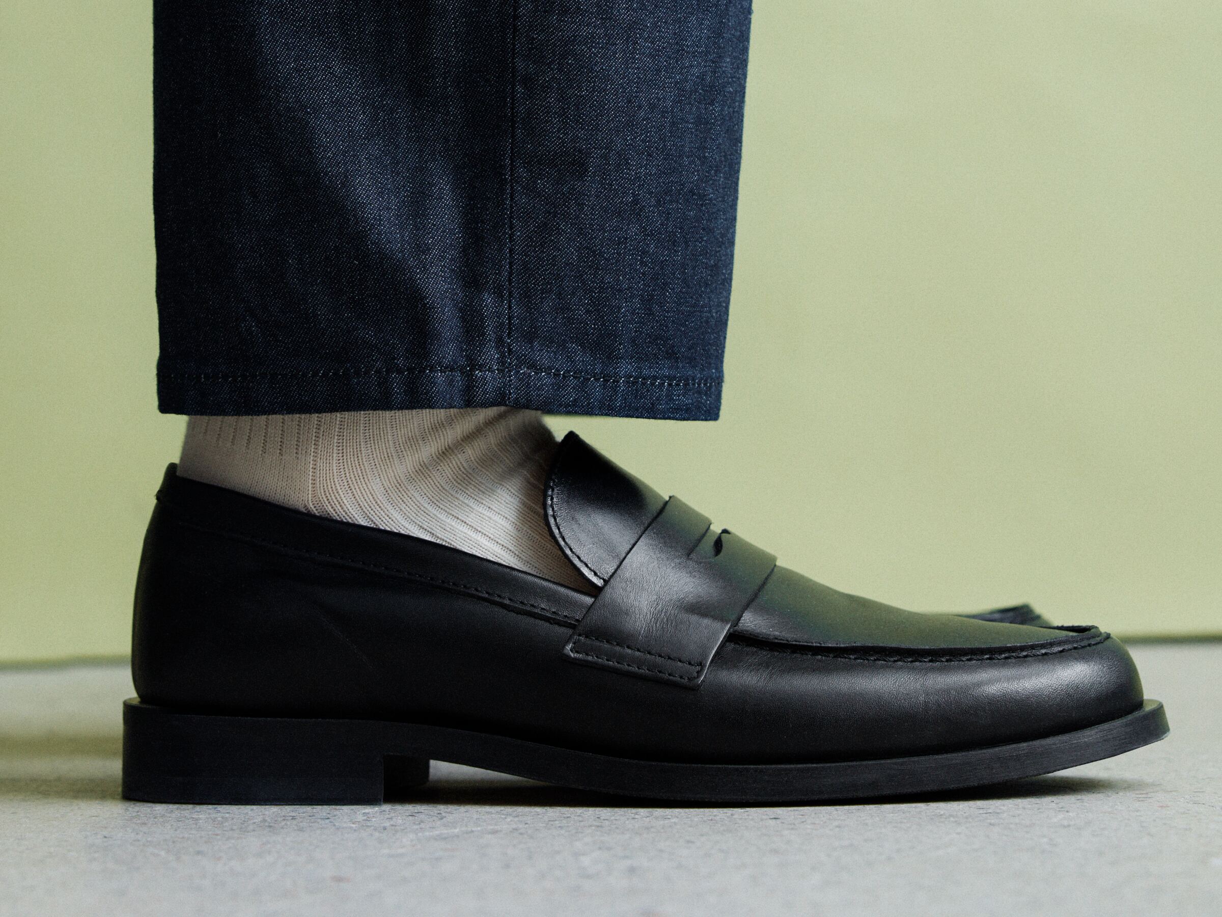 Leather Loafers - Black - Men - StillMedia/Environmental - 1