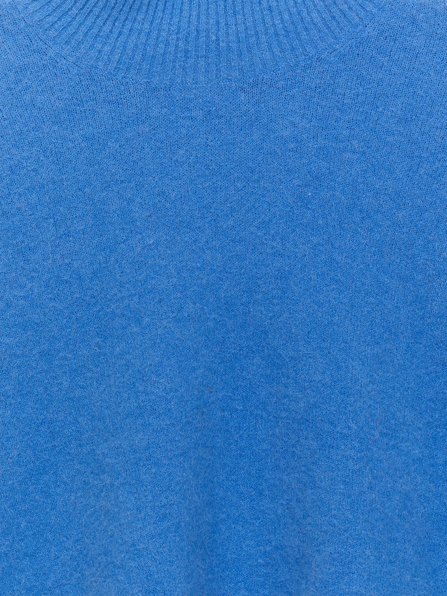 Genser med rullehals - Blå/Mørkegrønn/Mole melange - 4