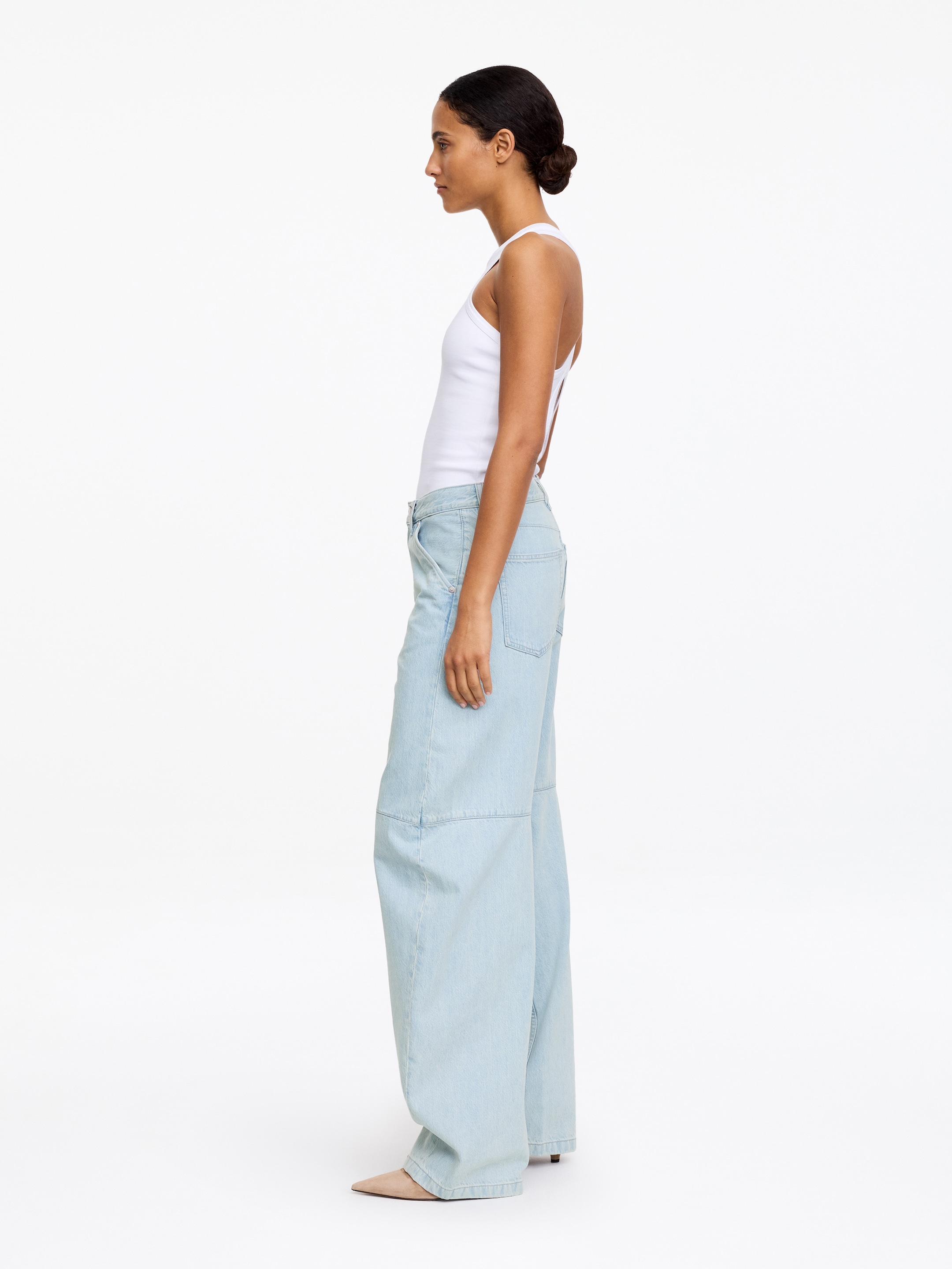Vaqueros de pierna barrel PINE - Azul claro - Corte relajado - Women - StillMedia/Lookbook - 6