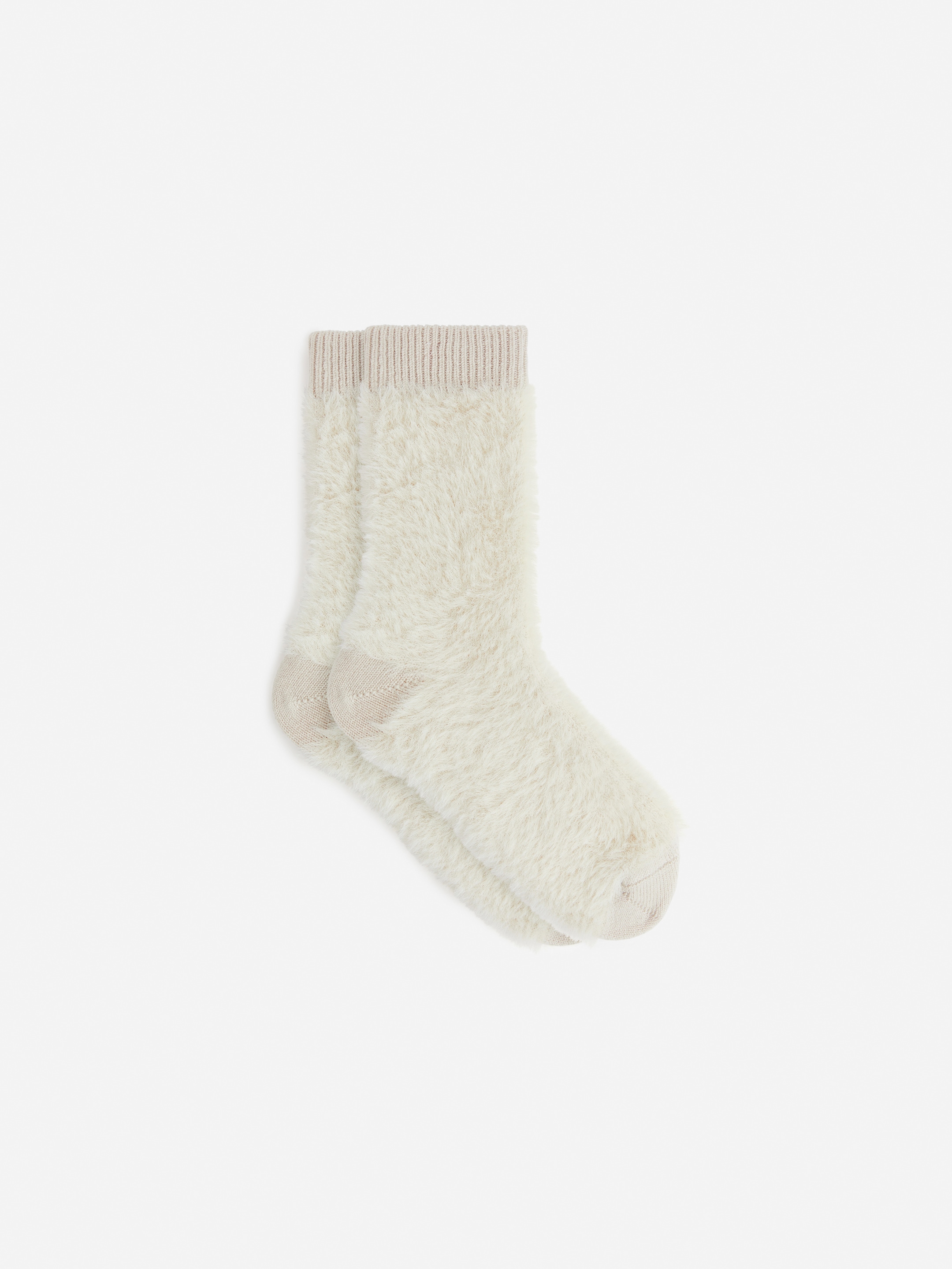 Fluffy Socks - Off-White - Women - StillMedia/DescriptiveStillLife - 5