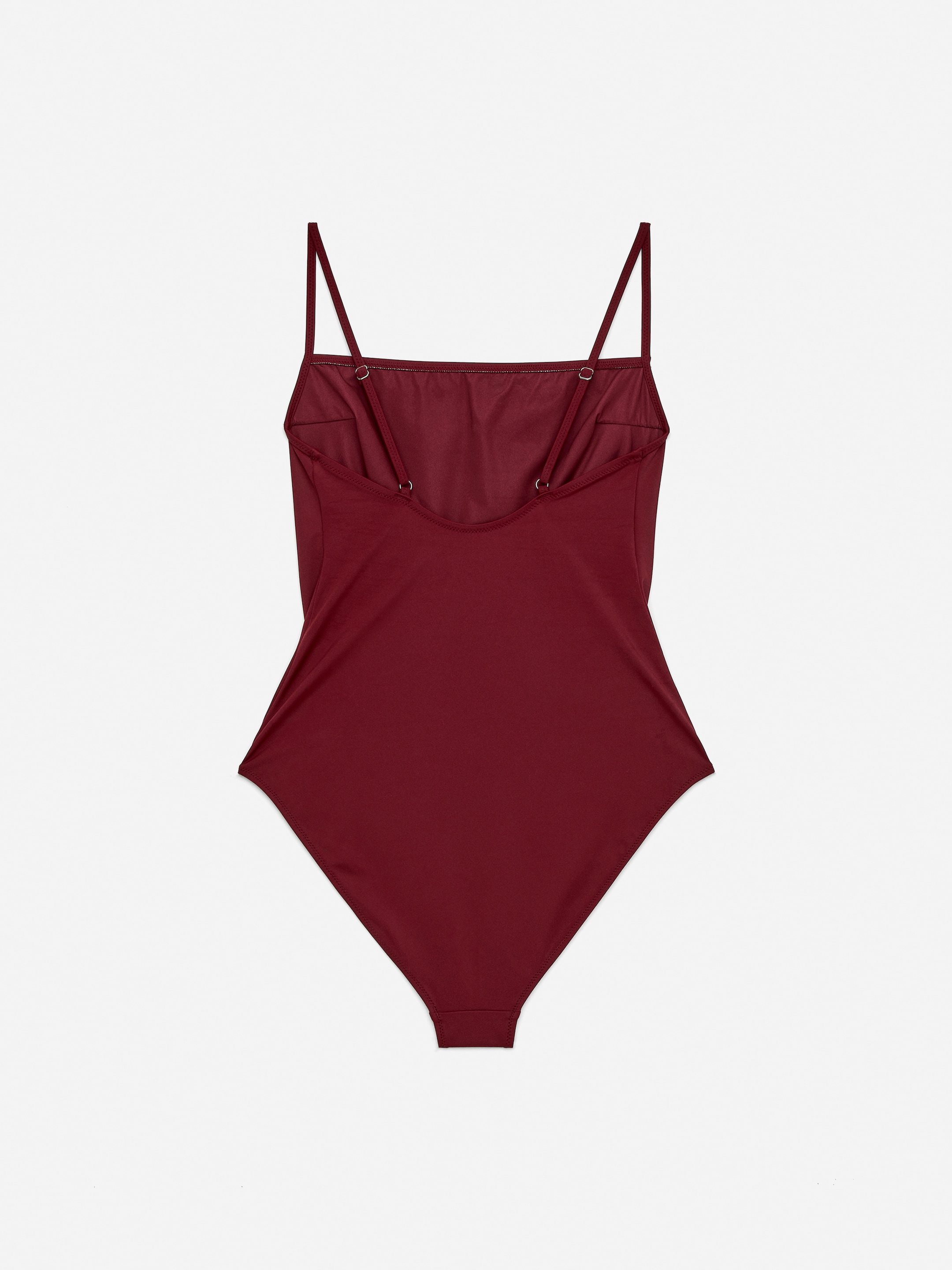 Bañador de cuello cuadrado - Rojo oscuro - Women - StillMedia/DescriptiveStillLife - 2