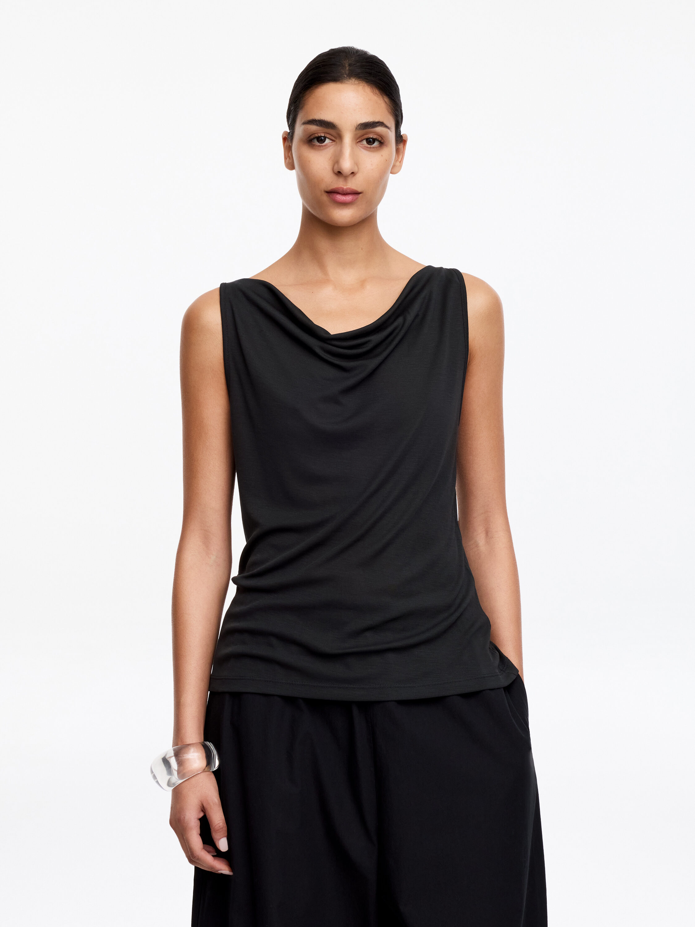 Draped Tank Top