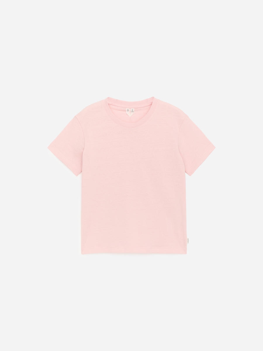ARKET Boys  Crew-Neck T-Shirt Set Of 3 Pink,  size 134/140