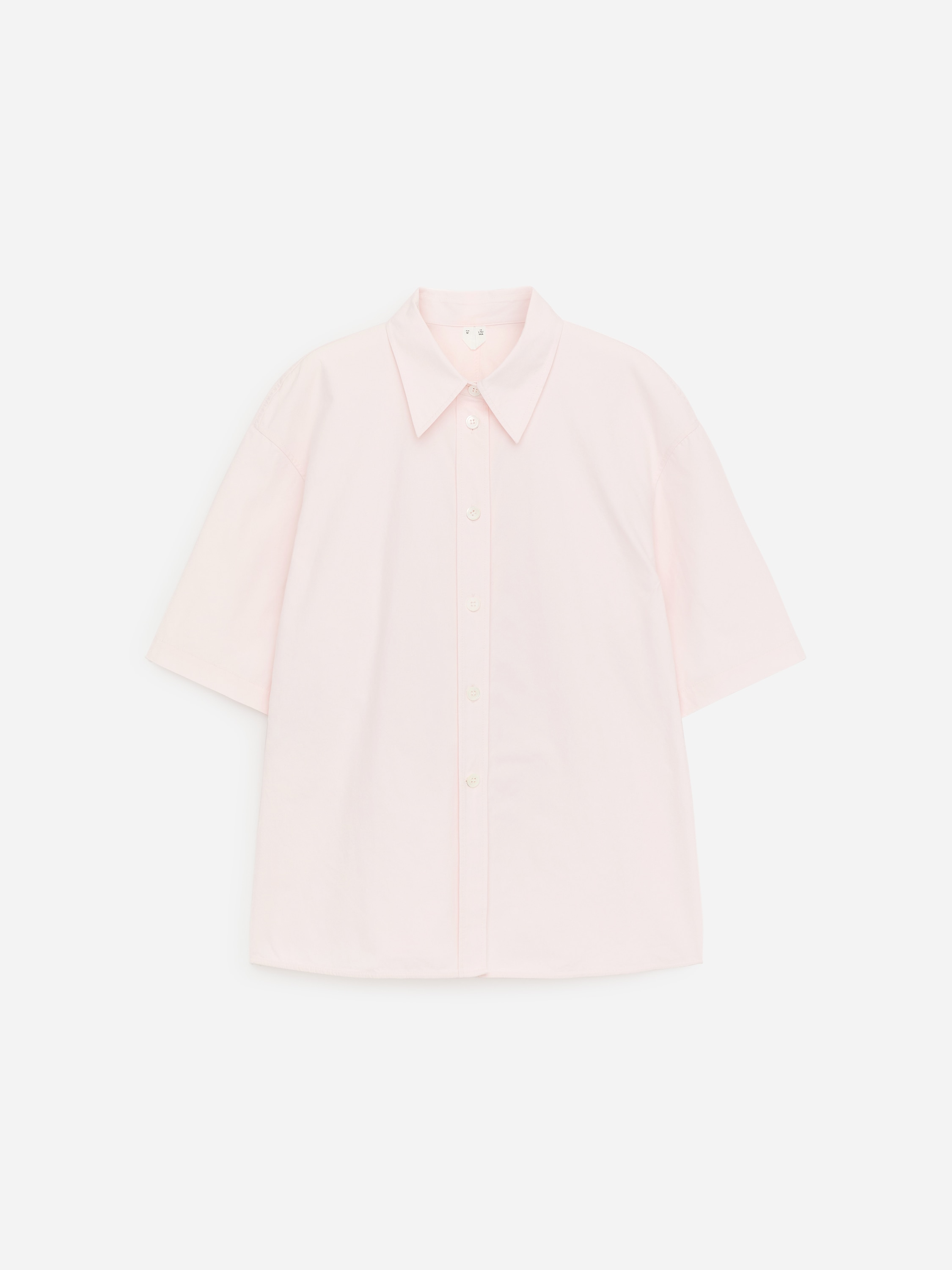 Overhemd met korte mouwen - Roze/Zwart