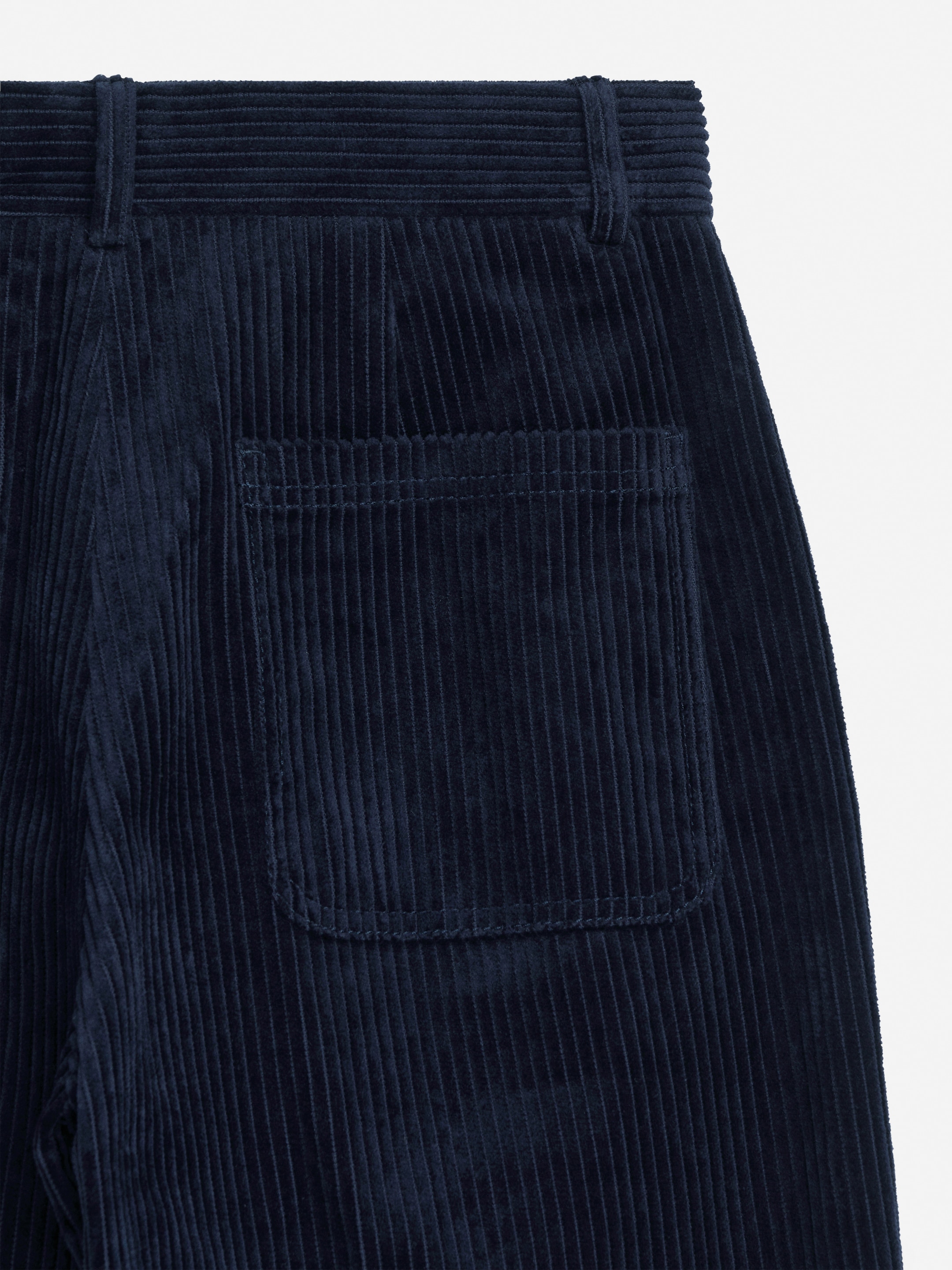 Penny Martin and ARKET Corduroy Trousers - Dark Blue - Relaxed fit - Women - StillMedia/DescriptiveDetail - 2