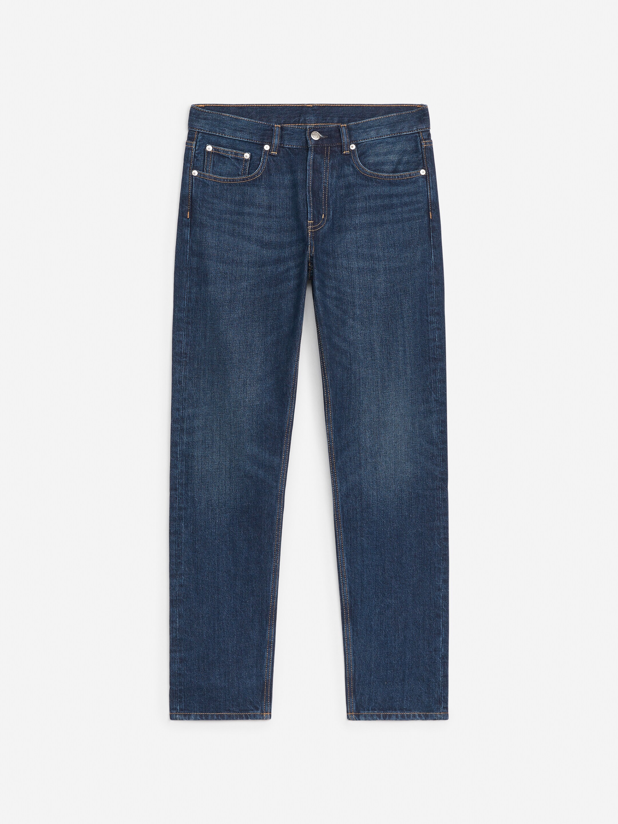 Zobraziť väčší obrázok: PARK Regular Straight džínsy - Tmavomodrá - MUŽI | H&M SK 4