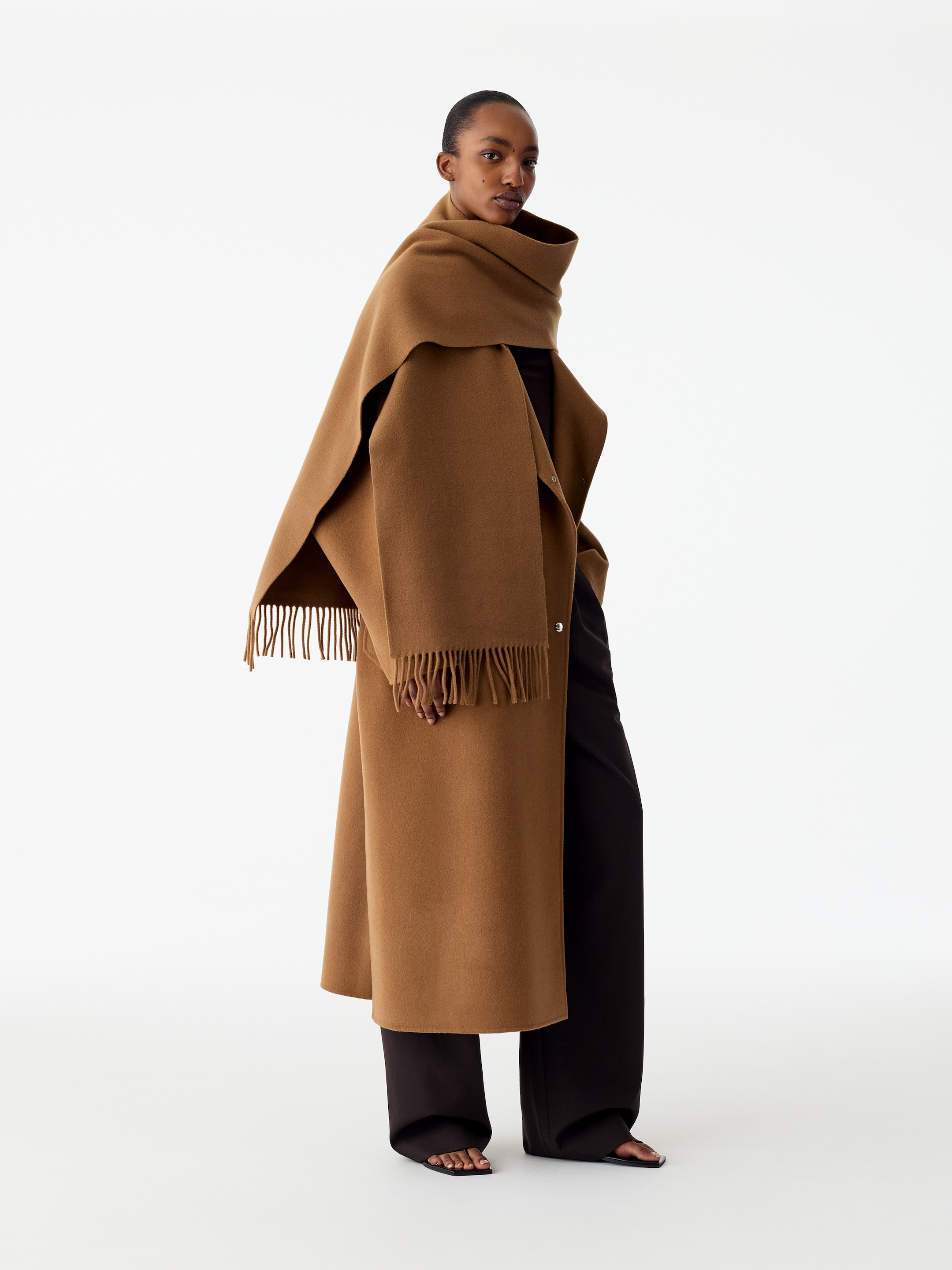 Sciarpa in lana - Marrone - women - StillMedia/Lookbook - 6