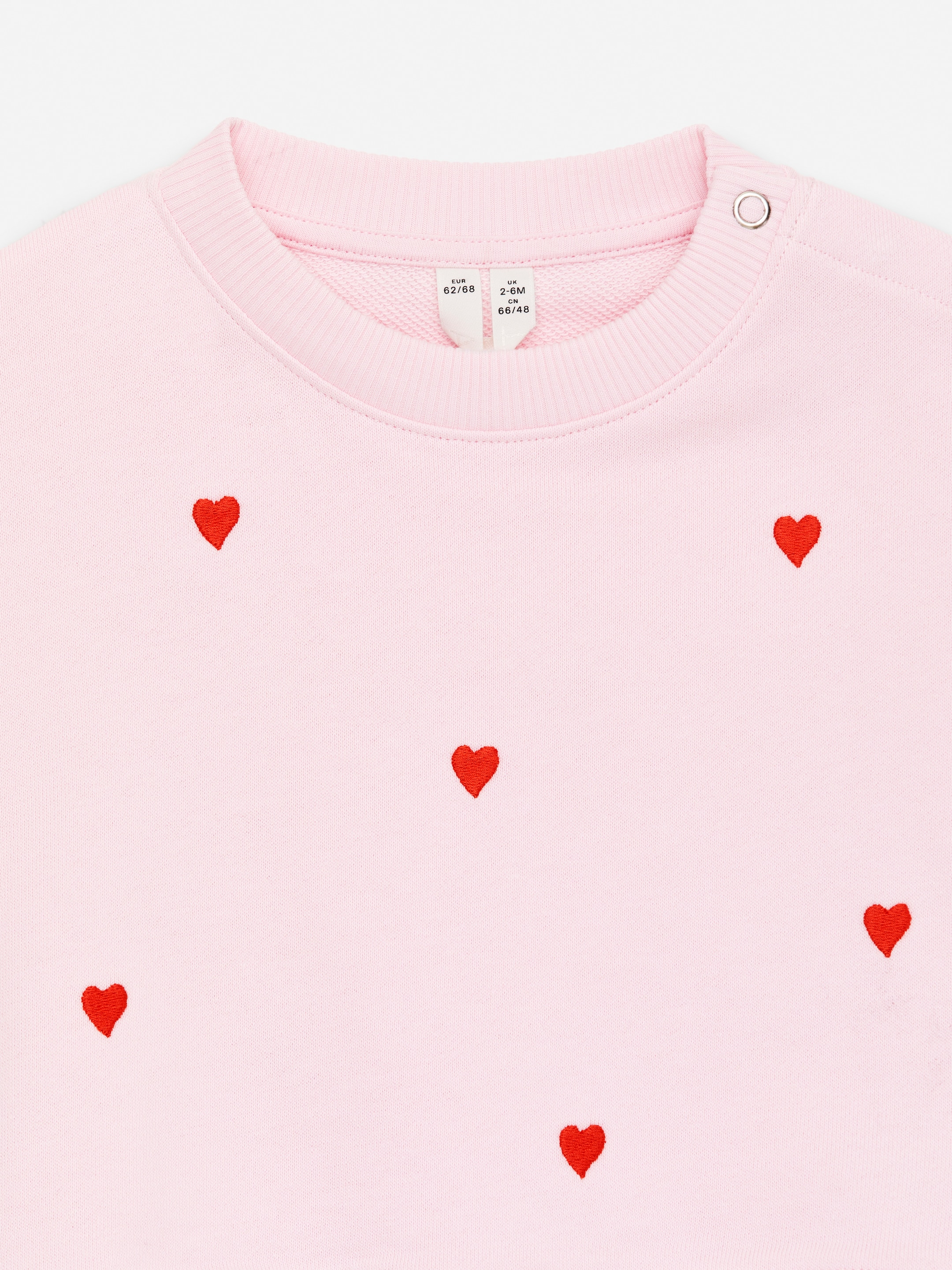 Zobrazit větší obrázek: Vyšívaná bavlněná mikina - Pink - DĚTI | H&M CZ 3
