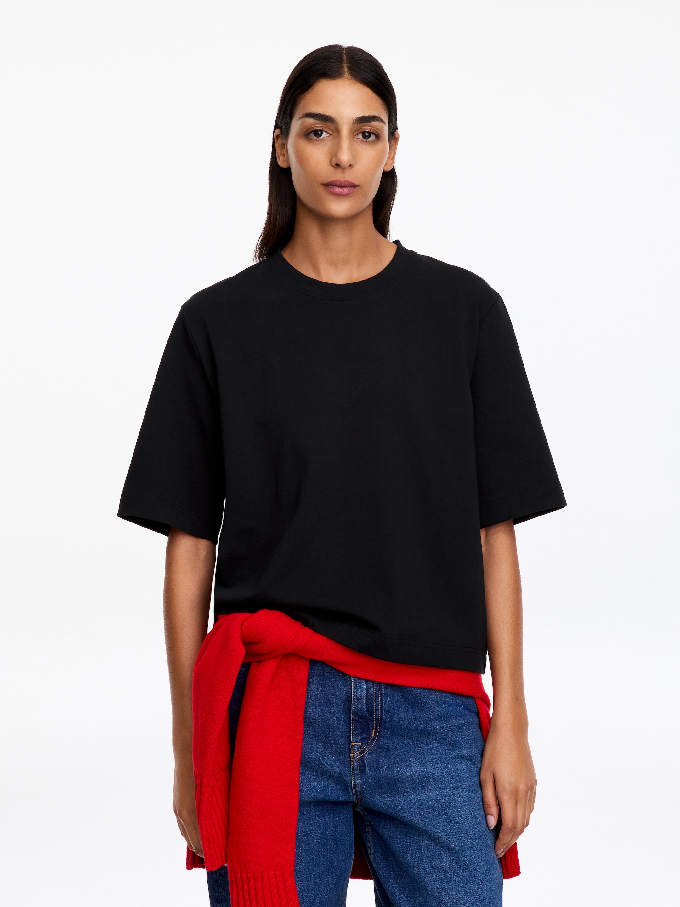 Signature boxy t-shirt-#272627-15131