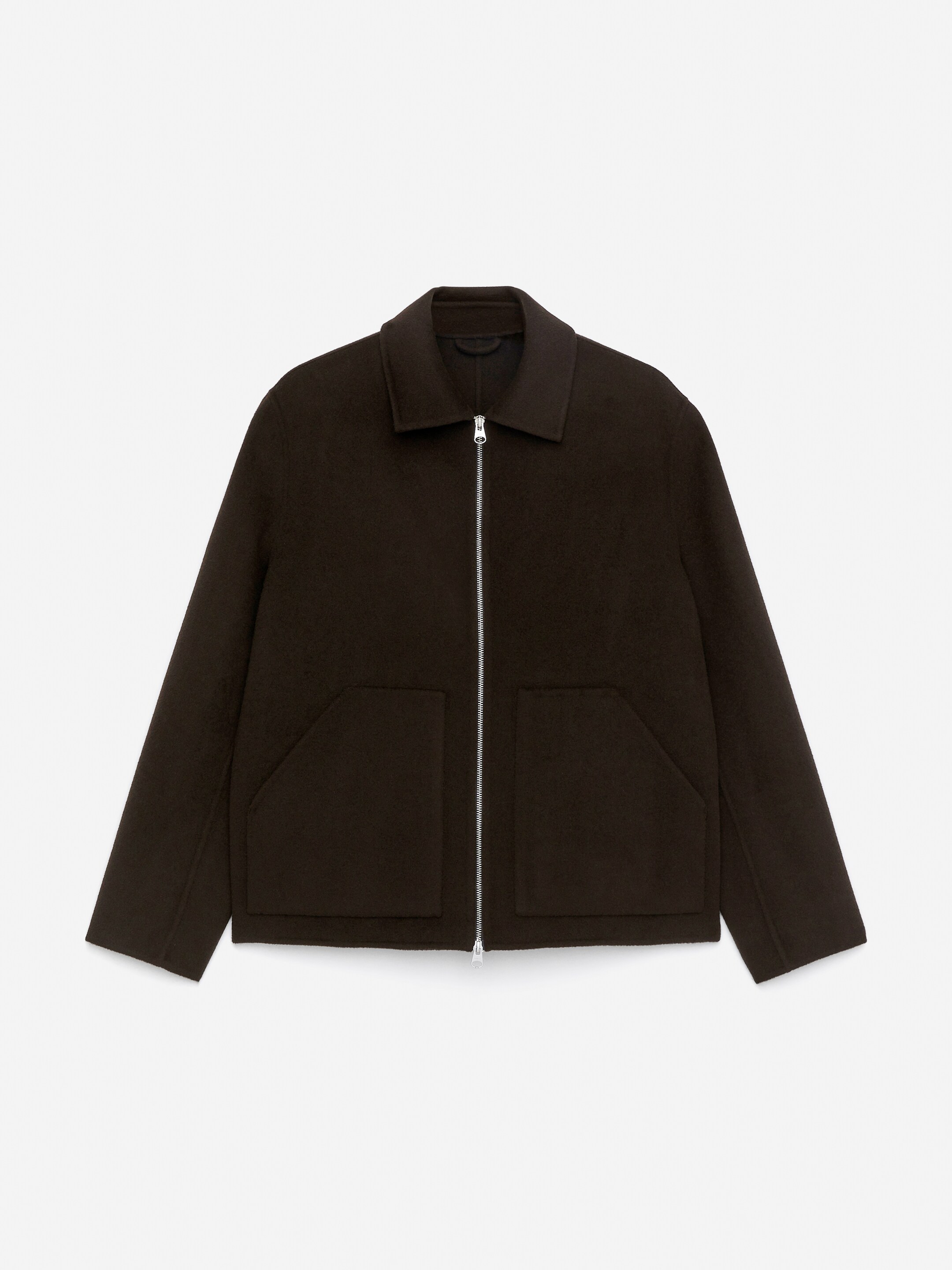 Ingrandisci l'immagine: Double-Face Wool Blend Jacket - Brown - UOMO | H&M CH 6