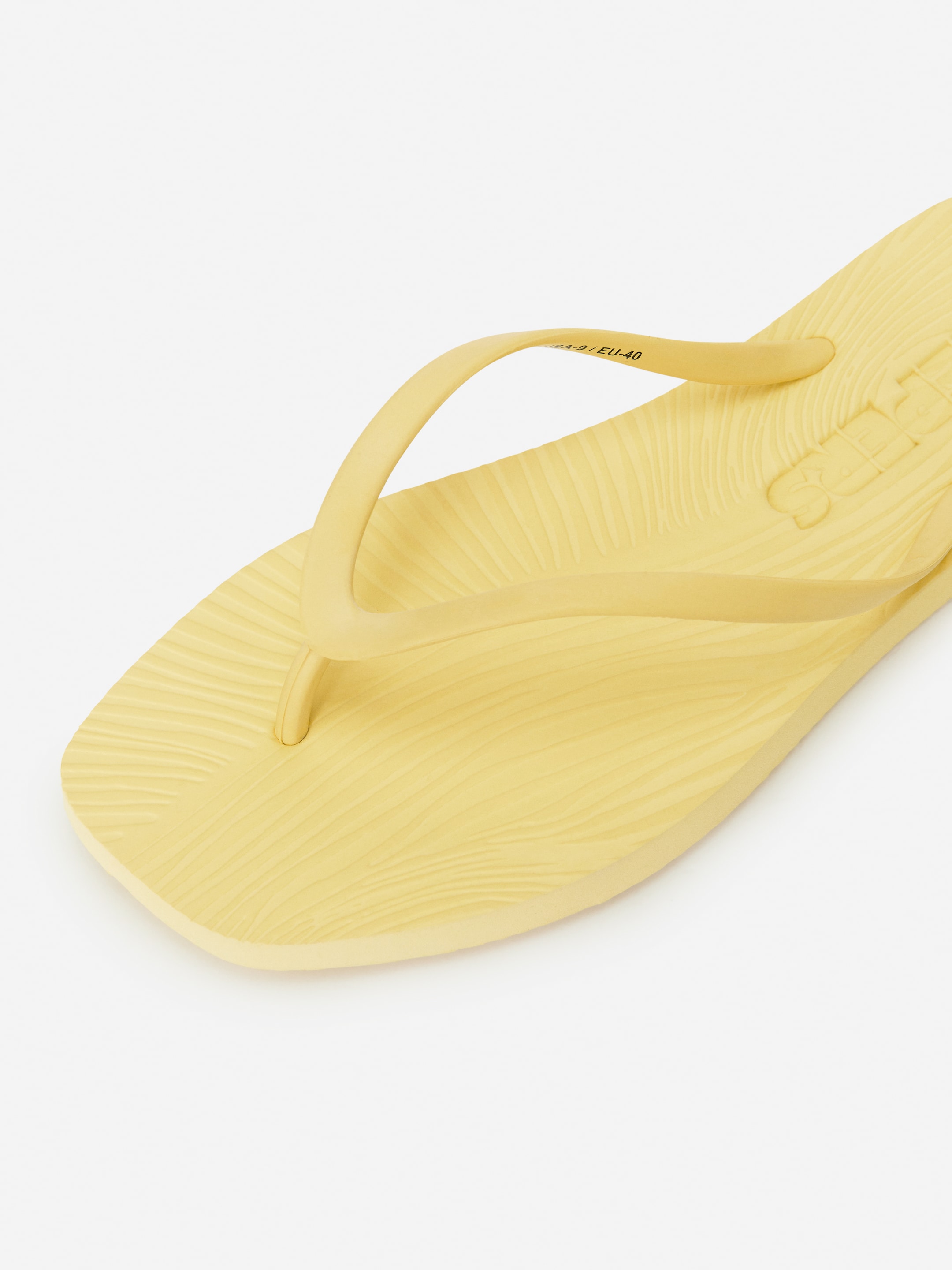 Sleepers Tapered Flip Flops - Yellow - Women - StillMedia/DescriptiveDetail - 6