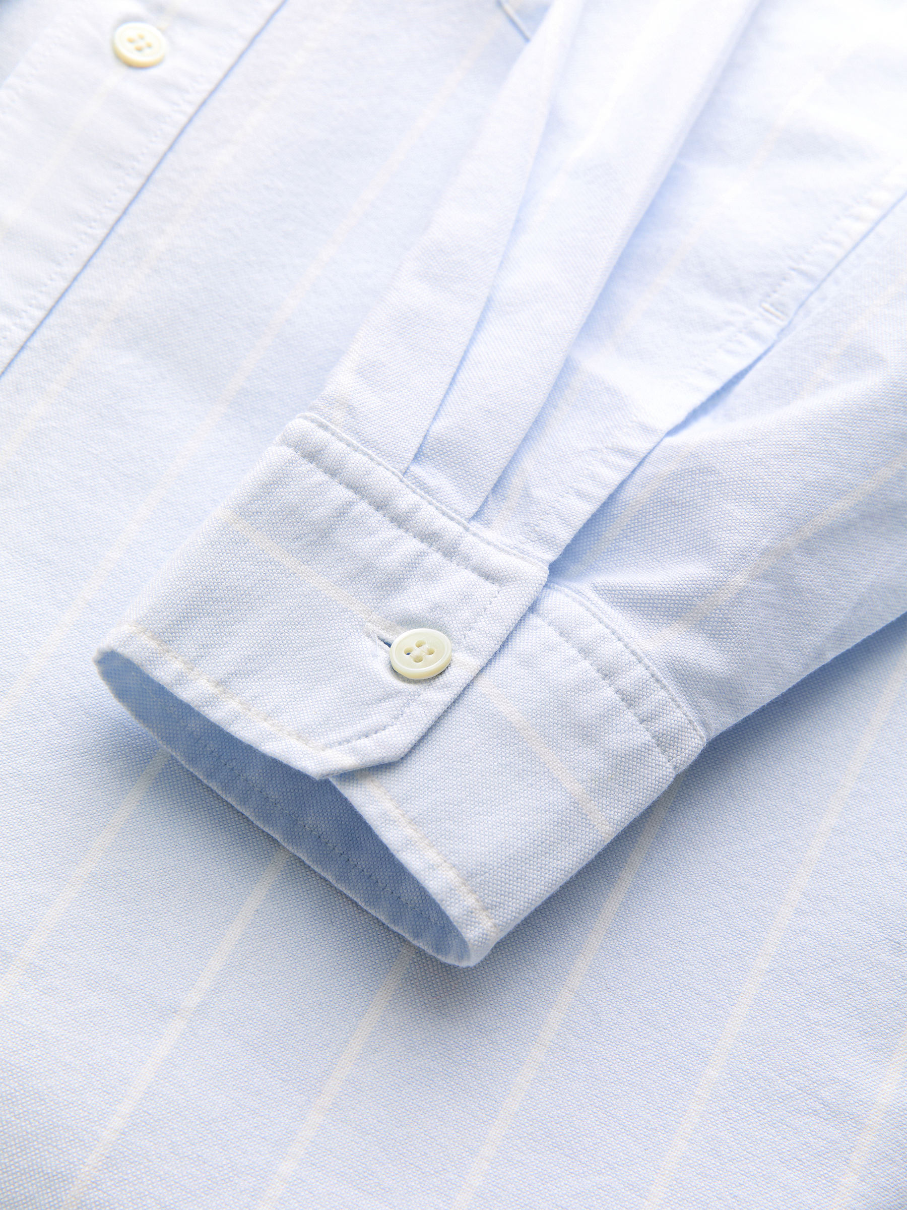 Oversized Oxford Shirt - Blue/White - Oversized - Men - StillMedia/DescriptiveStillLife - 8