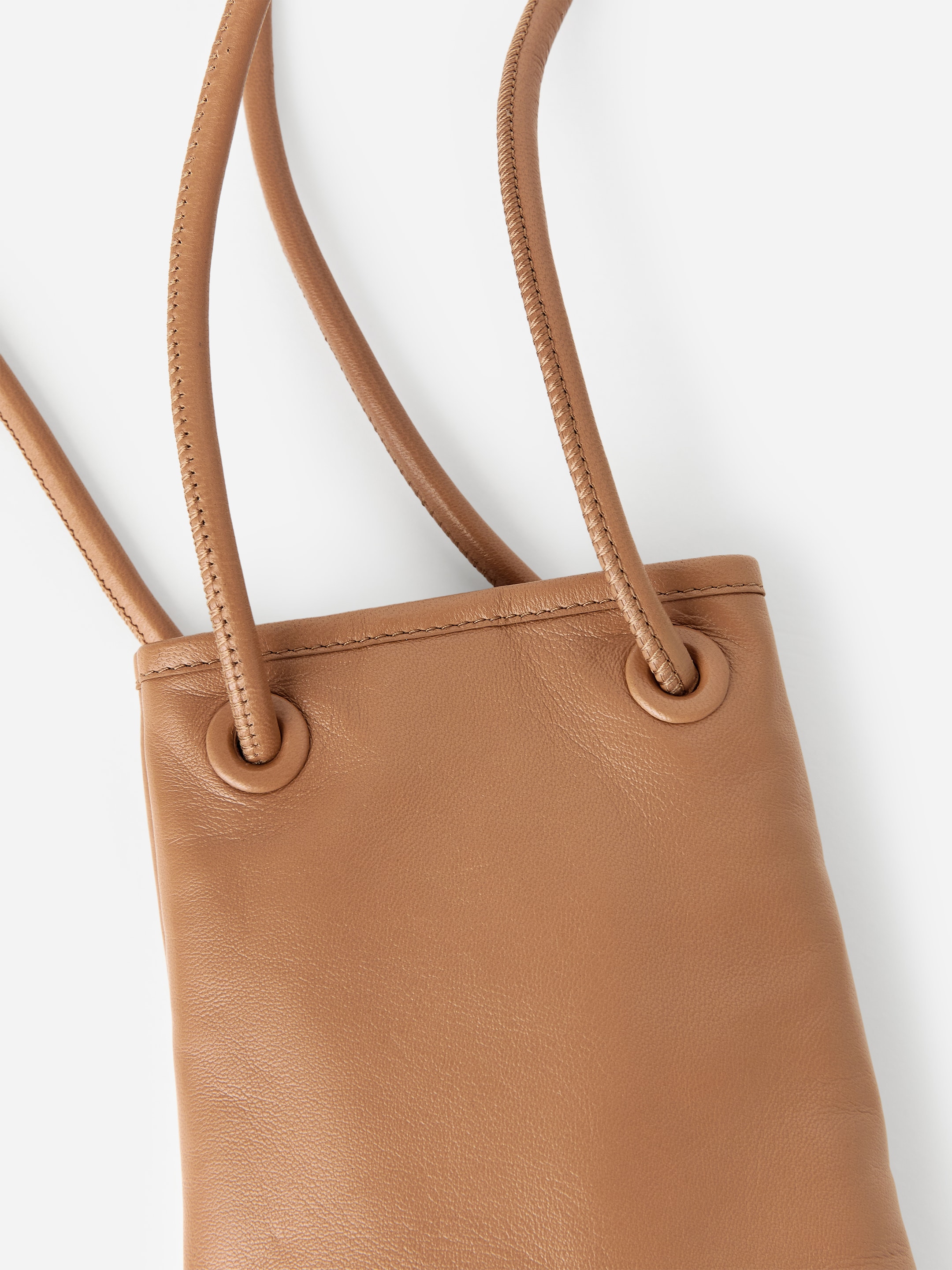 Borsa a tracolla in pelle - Beige - Women - StillMedia/DescriptiveDetail - 2