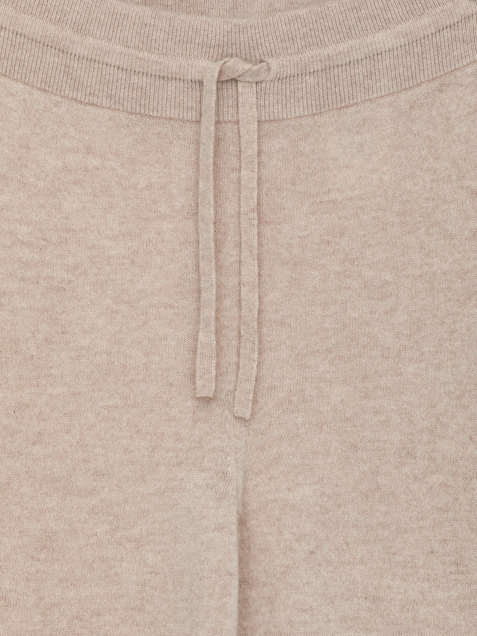 Pantalon en pur cachemire - Beige chiné - 5