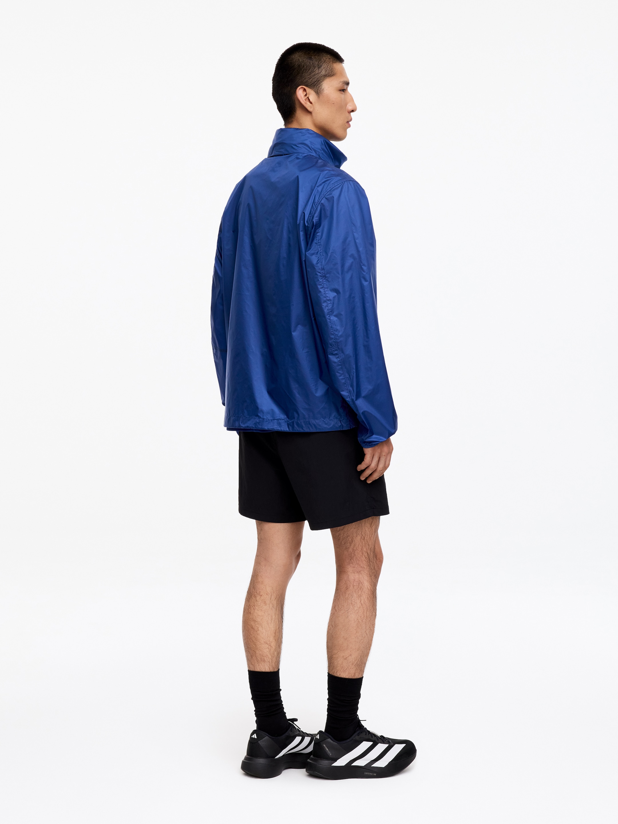 ARKET ACTIVE Windbreaker - Blue - Regular Fit - Men - StillMedia/Lookbook - 5