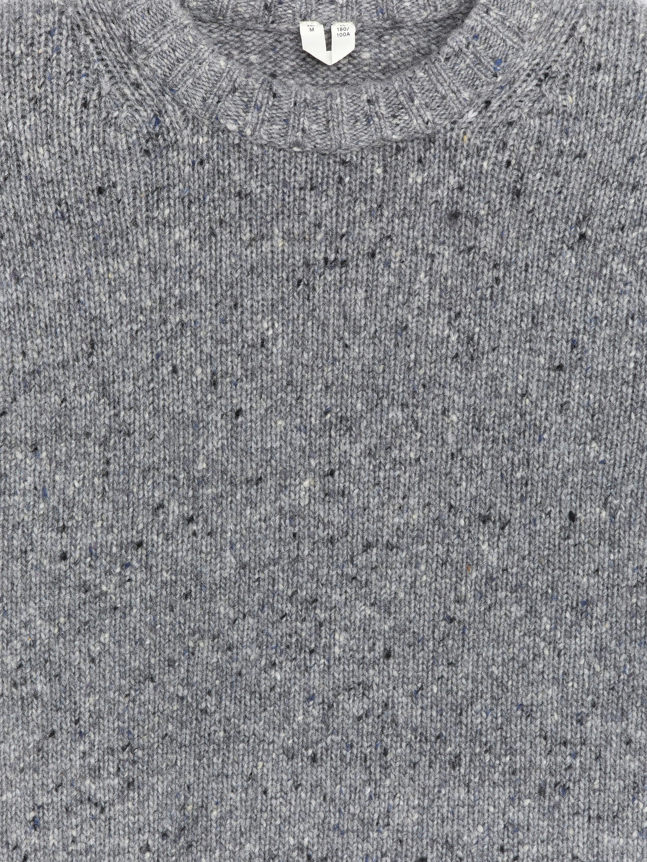 Pull en laine et alpaga - Gris chiné - Regular fit - Homme - StillMedia/DescriptiveDetail - 2